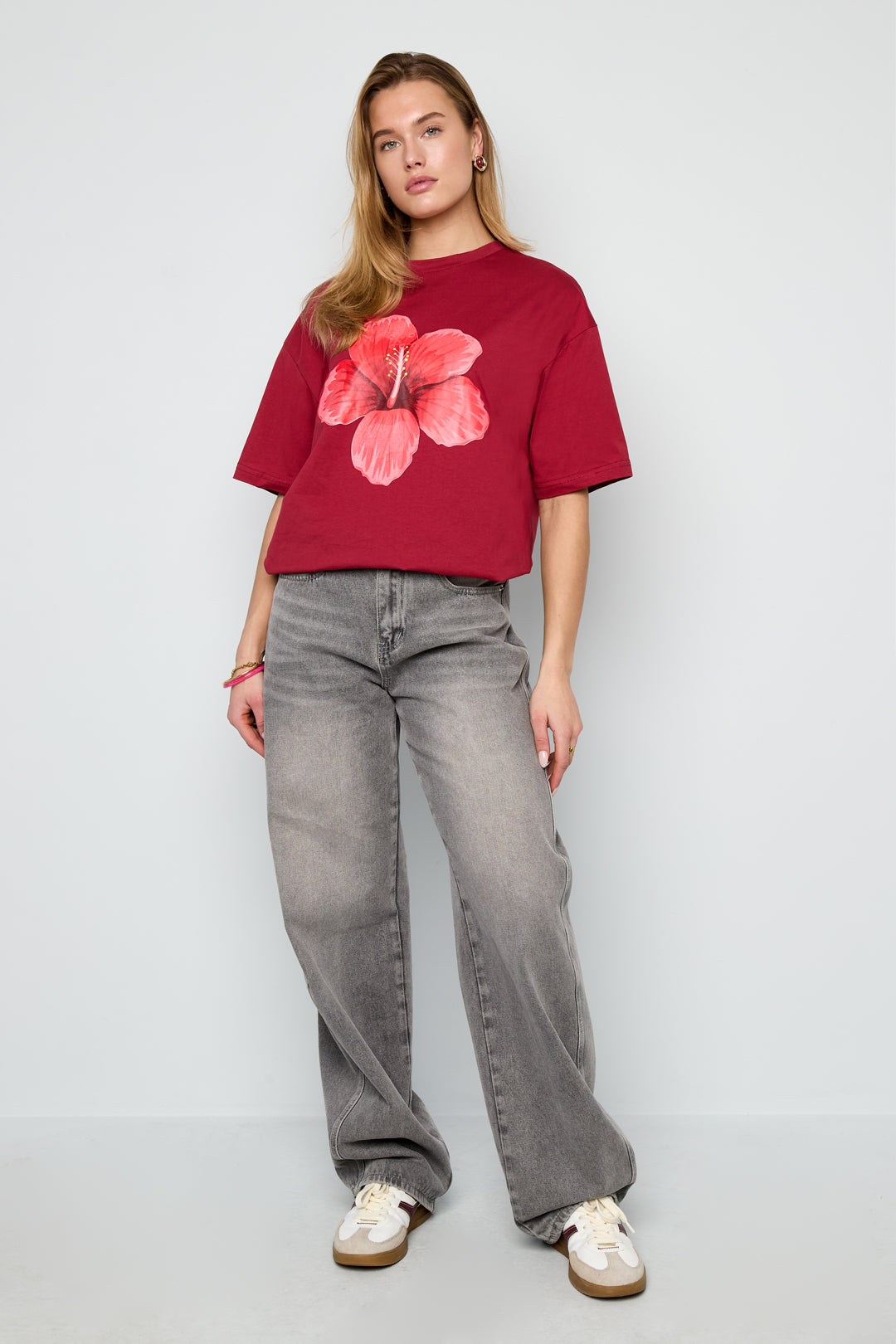 Tropical Flower T Shirt
