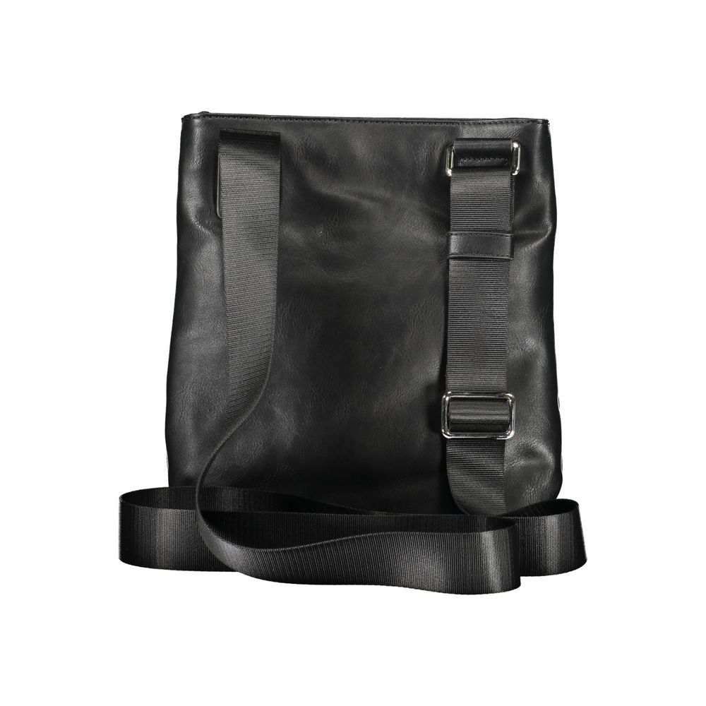 Black Polyethylene Shoulder Bag