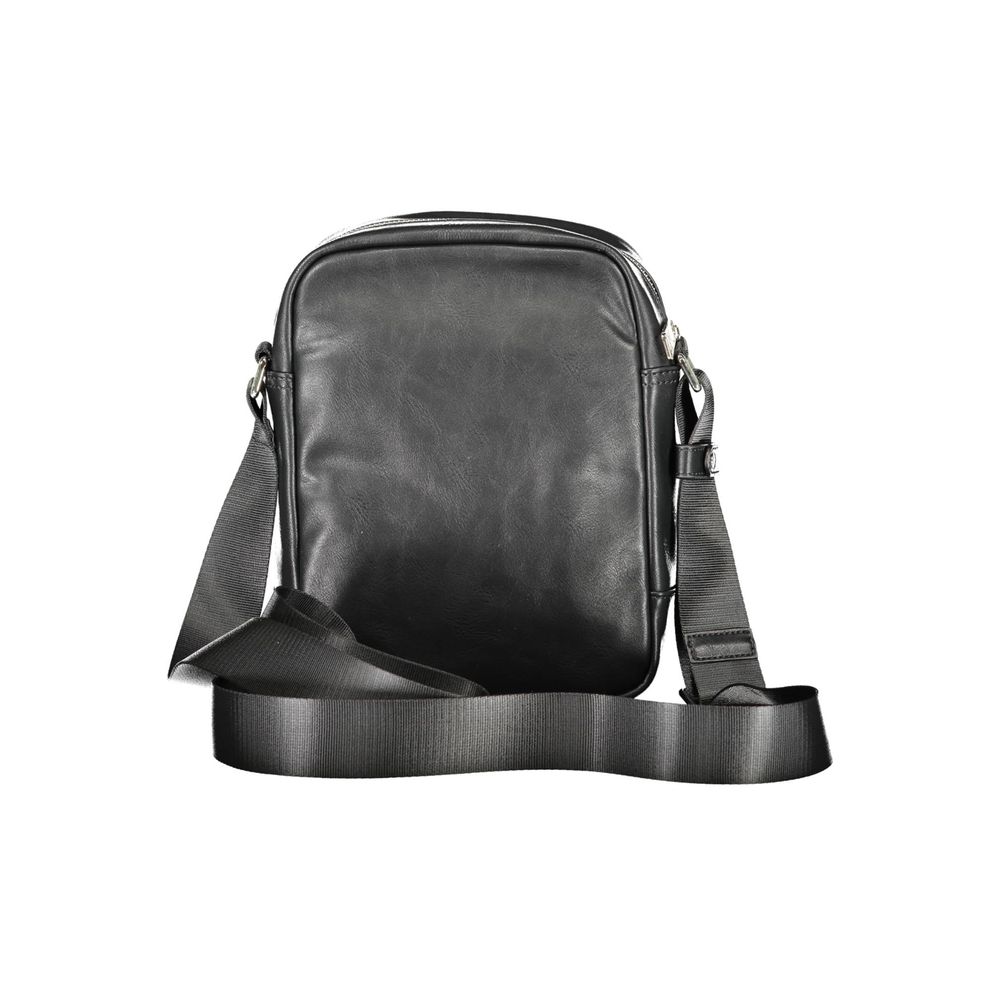 Black Polyethylene Shoulder Bag