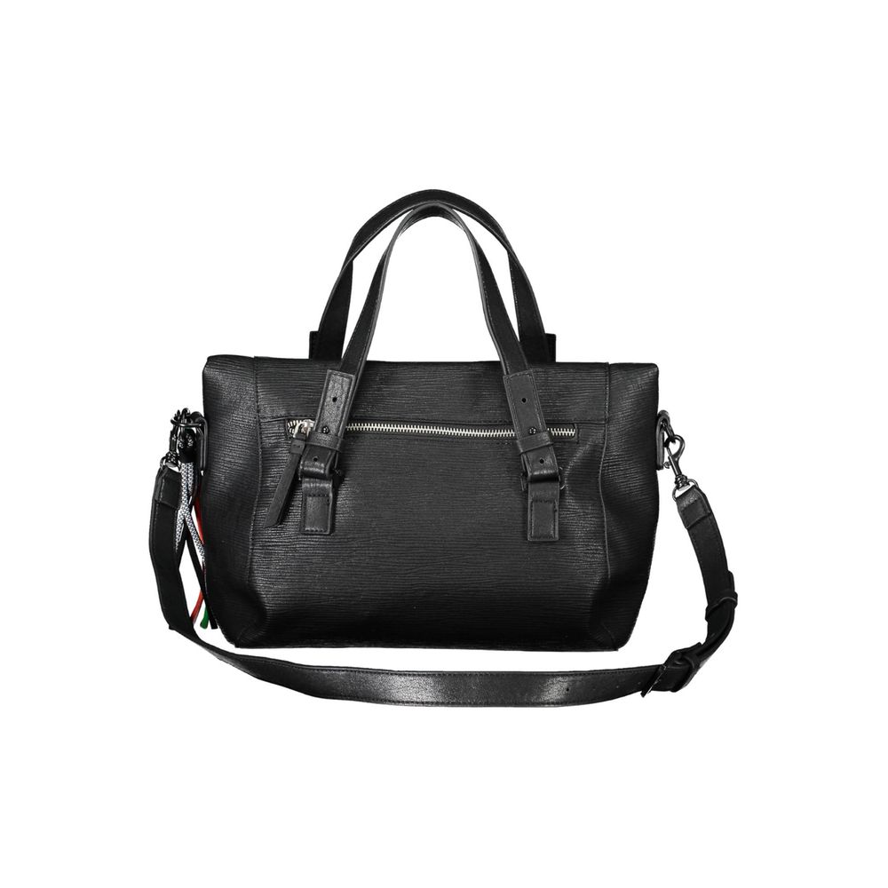 Black Polyethylene Handbag