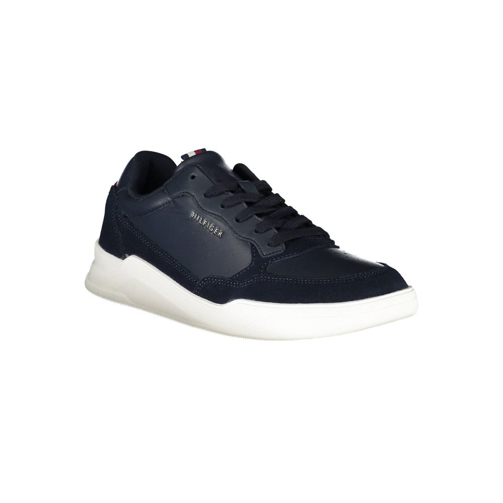Blue Leather Men's Sneaker