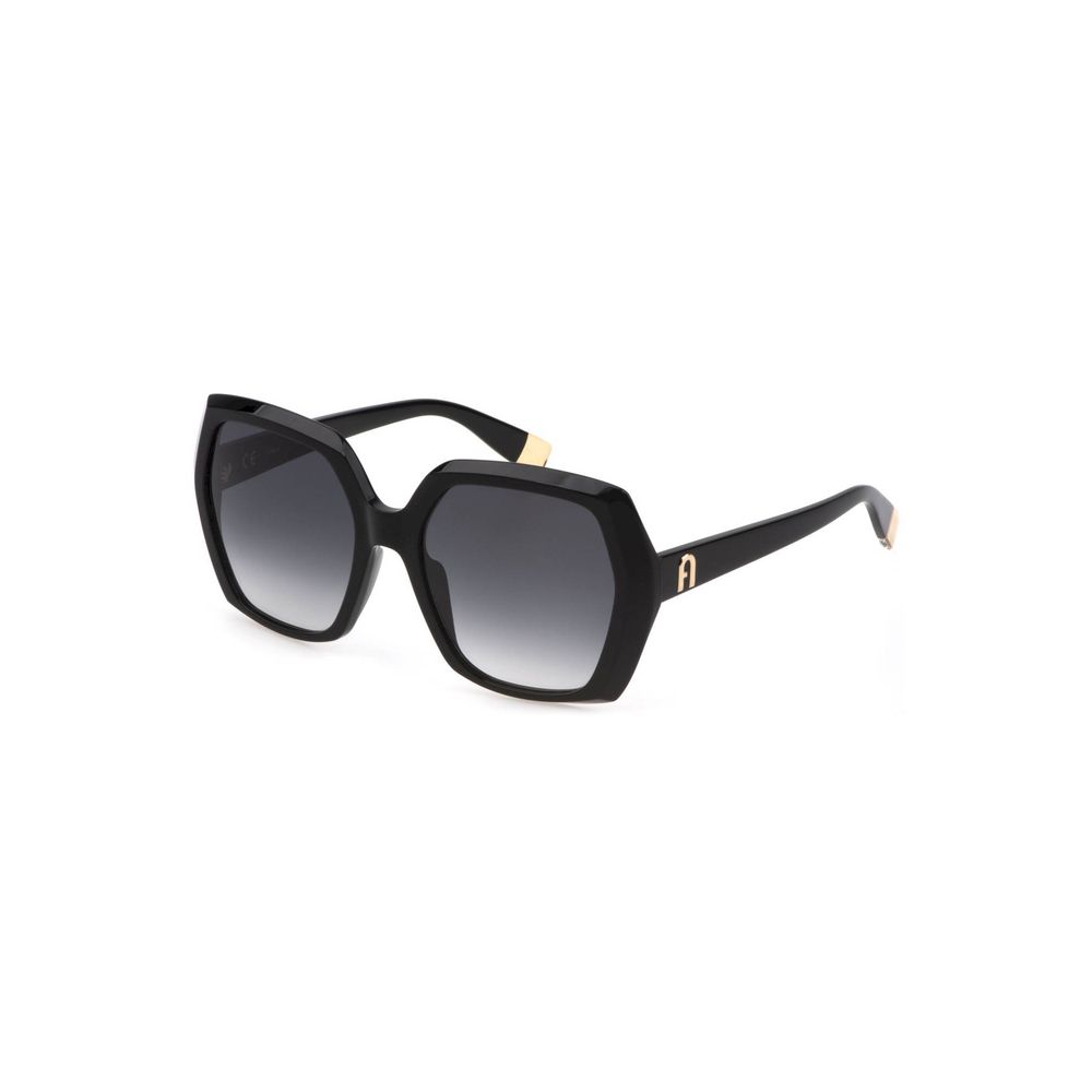 Black Acetate Women's Sunglass