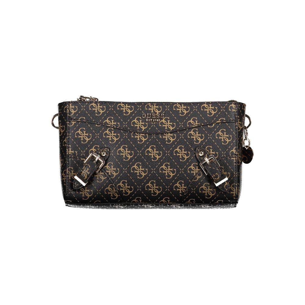 Hnědá polyethylenová kabelka