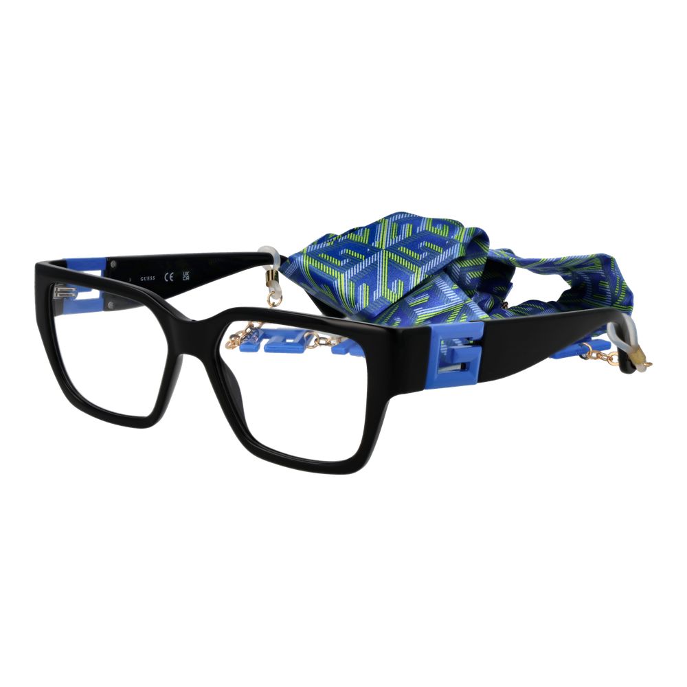 Blue Stainless Steel Glasses (Frames)