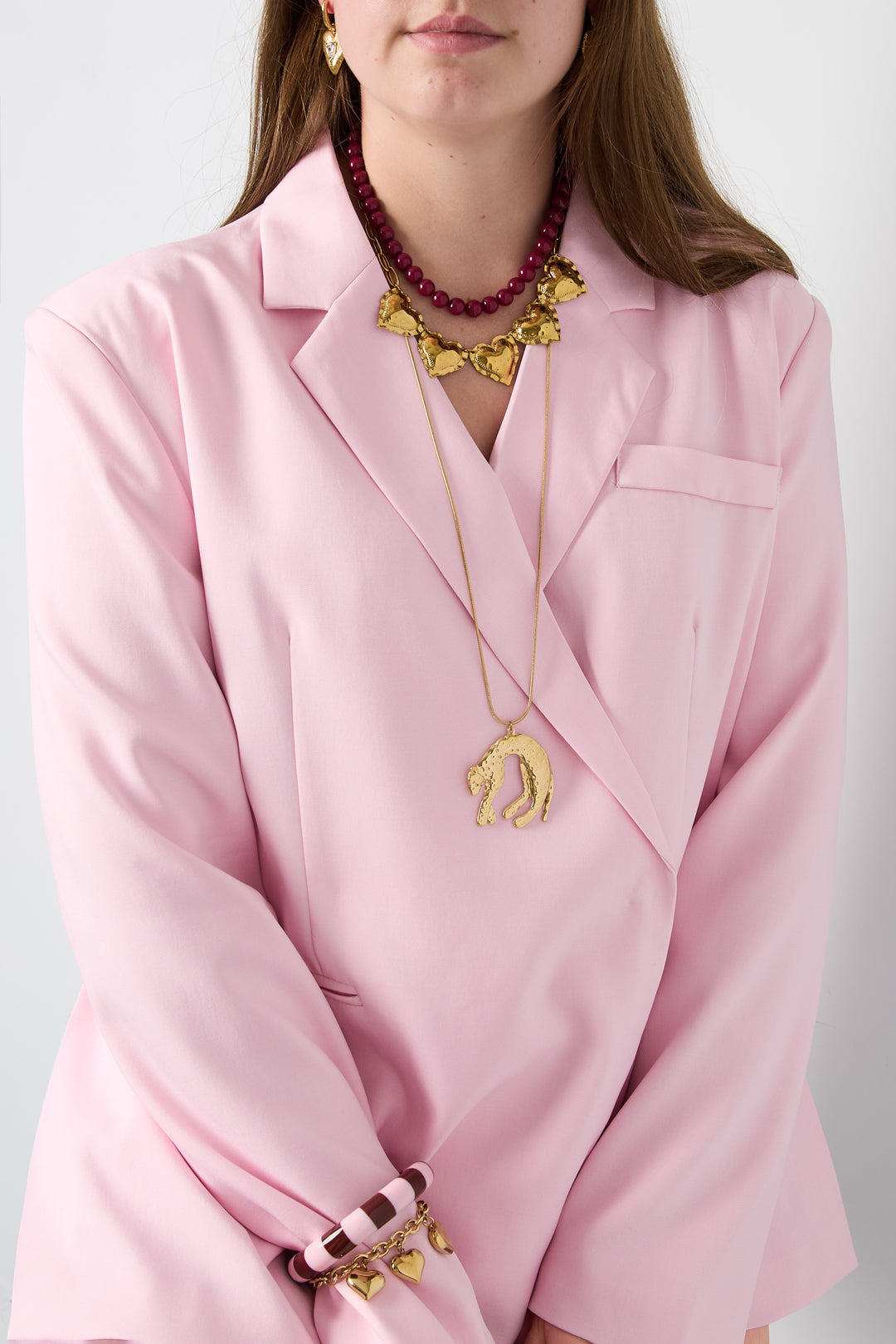 Stainless Steel Long Necklaces Animal Casual Daily Women's jewelry