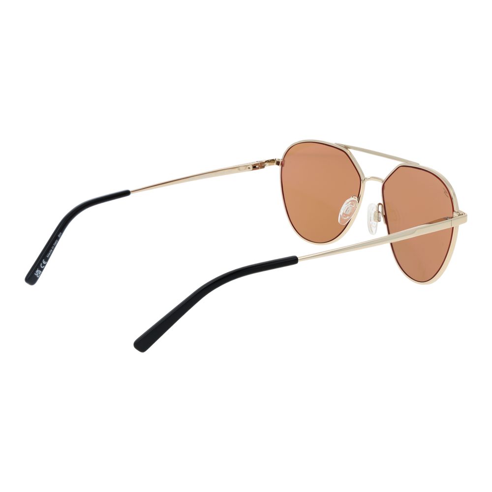 Gold Plastic Sunglasses