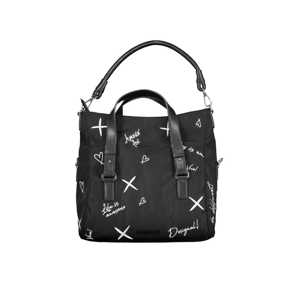 Black Polyethylene Handbag