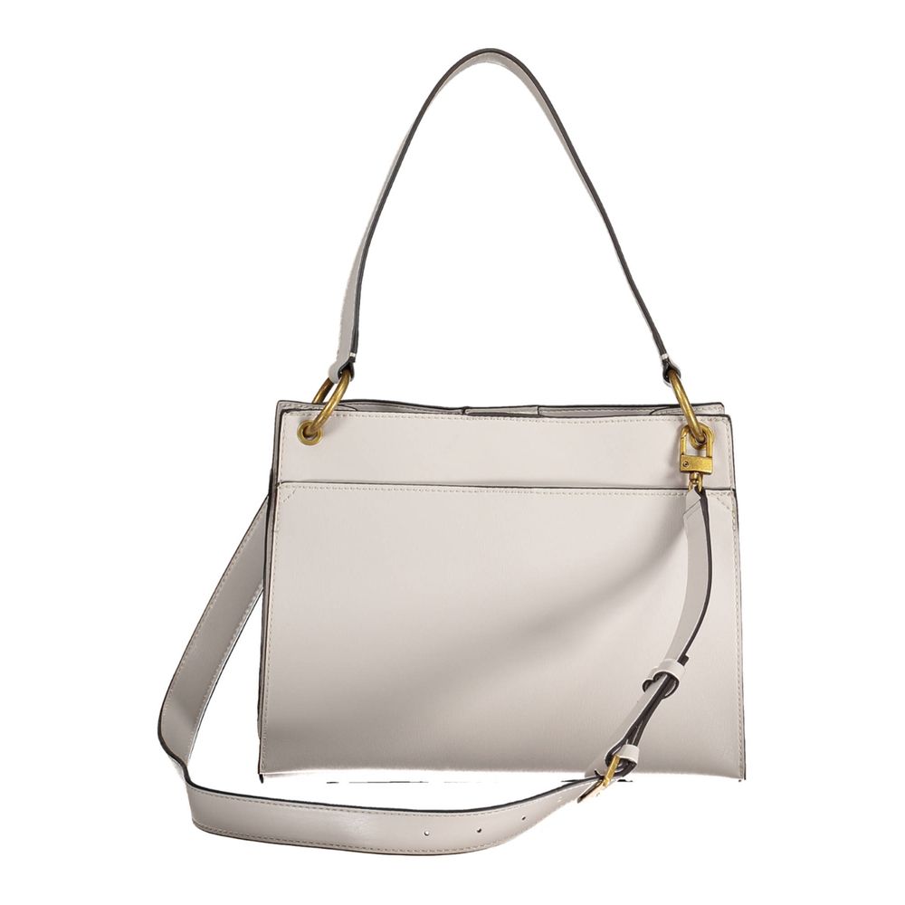 Gray Polyethylene Handbag