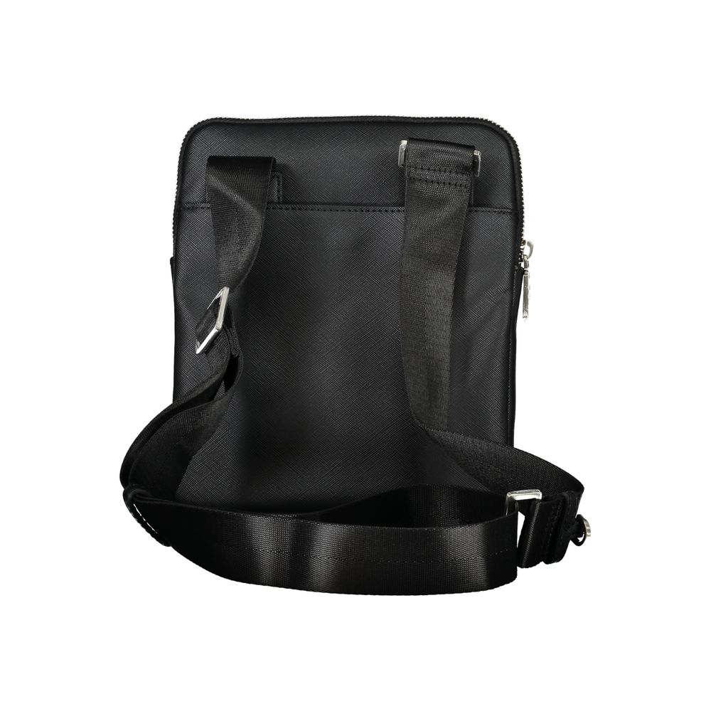 Black Polyethylene Shoulder Bag