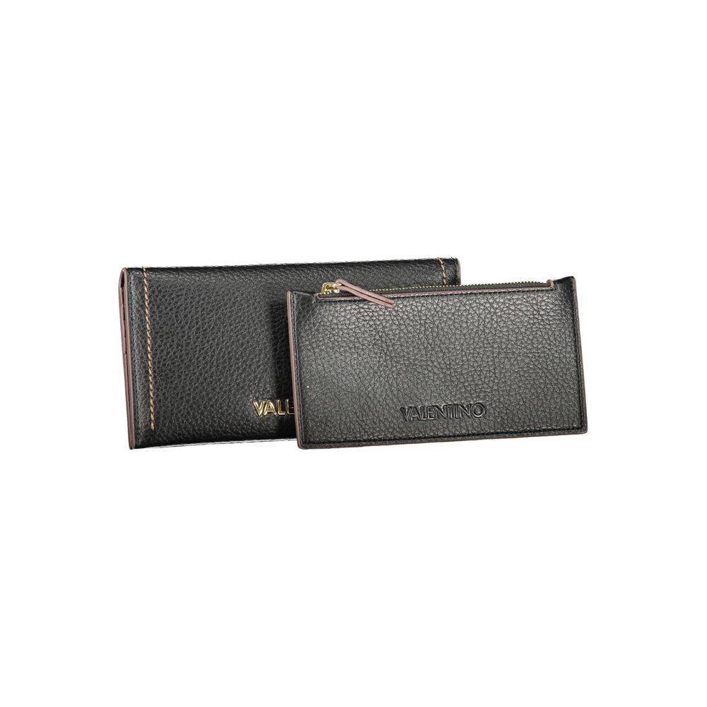 Black Polyethylene Women Wallet