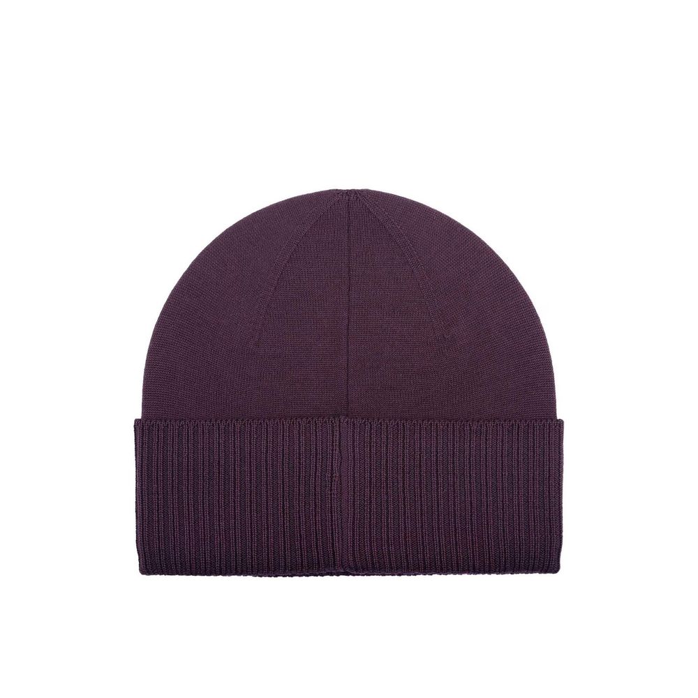 Purple Wool Beanie