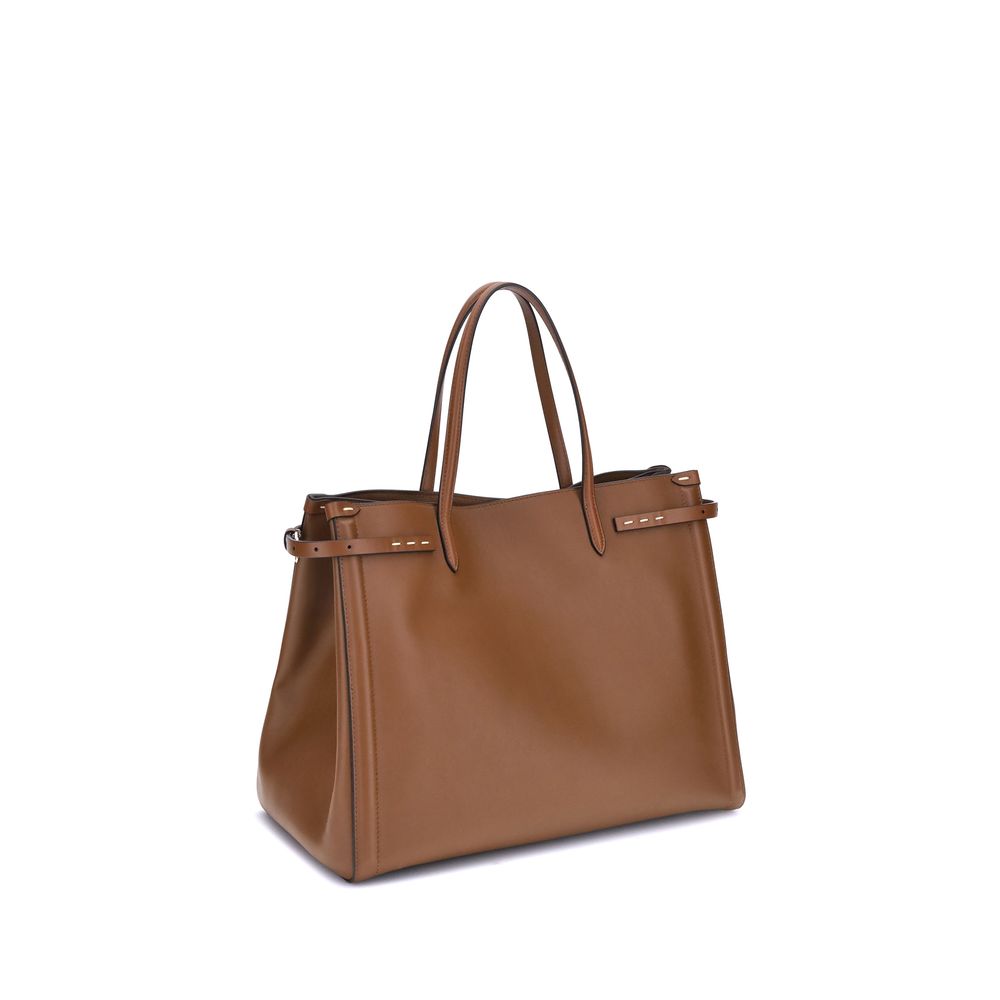 Brown Calf Leather Bos Taurus Shoulder Bag