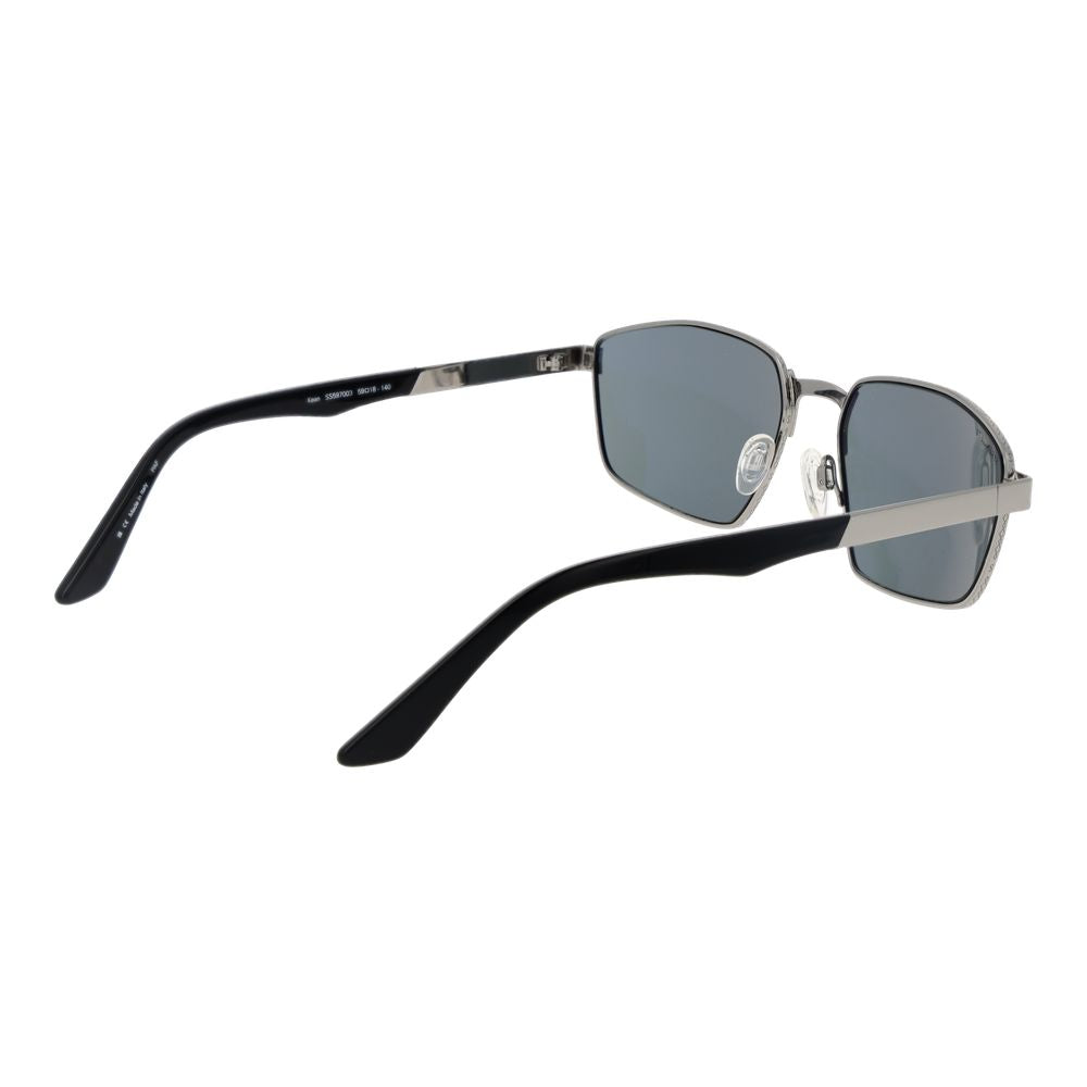 Gray Metal Sunglasses