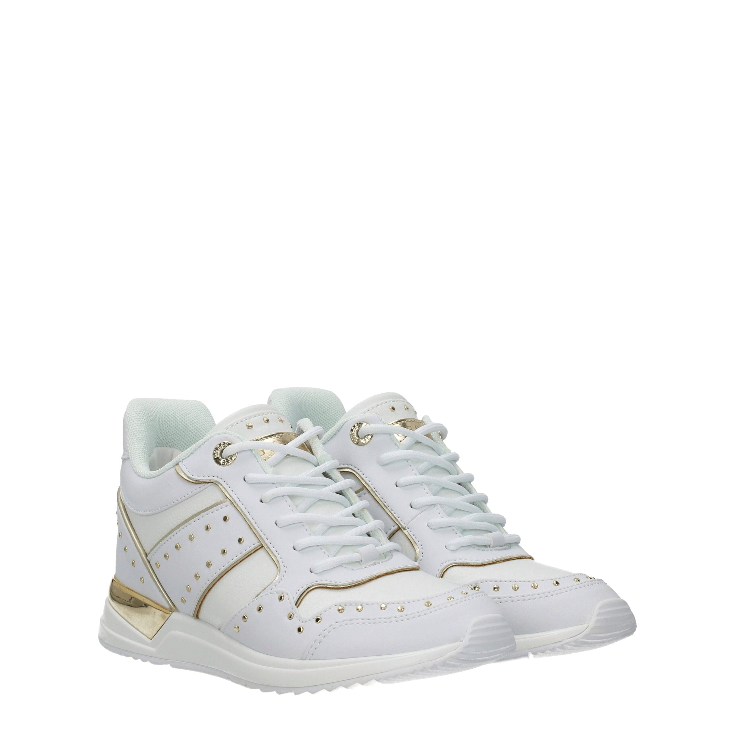 White Polyethylene Sneakers