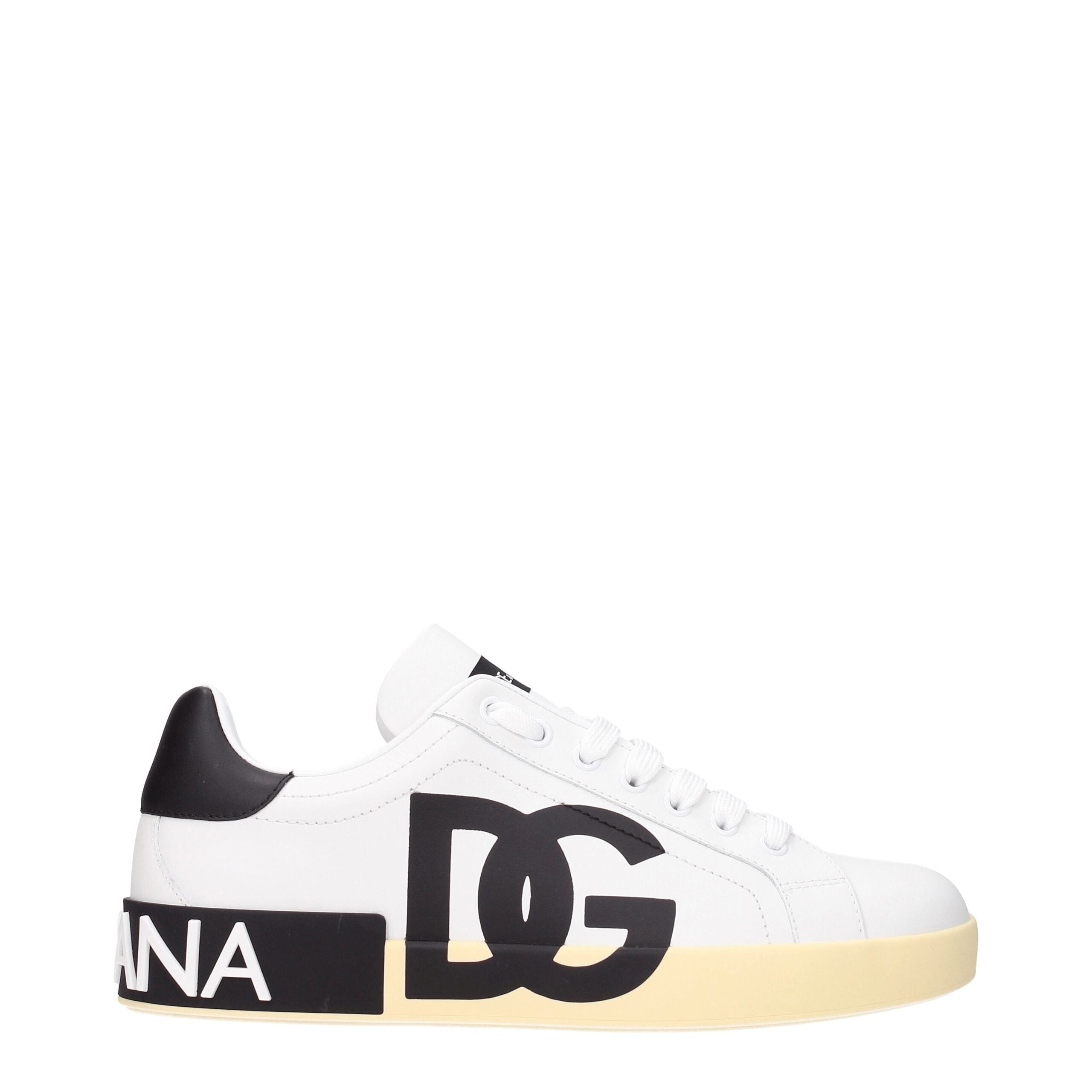 Blue Leather Low Top Sneakers