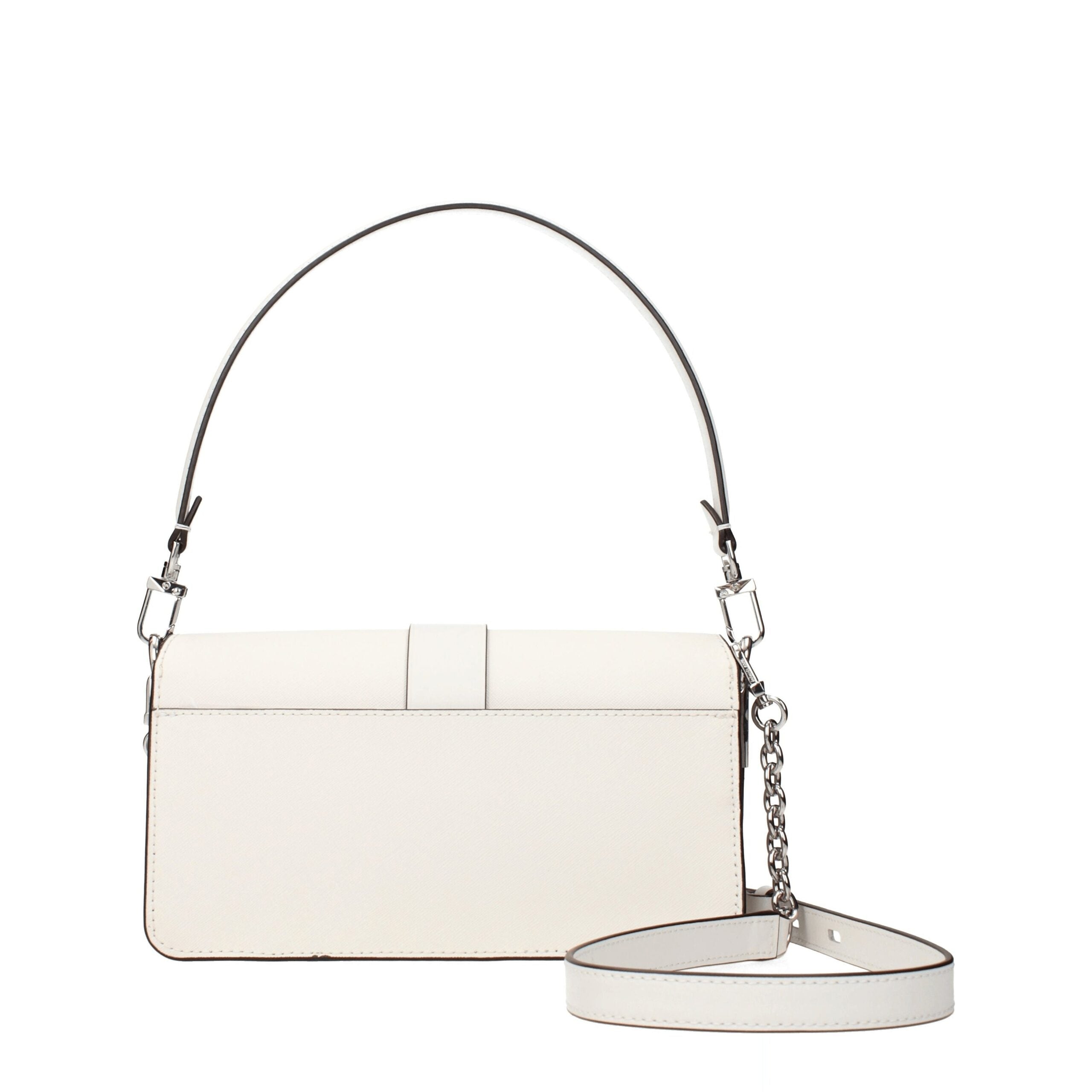 Blue Leather Handbag