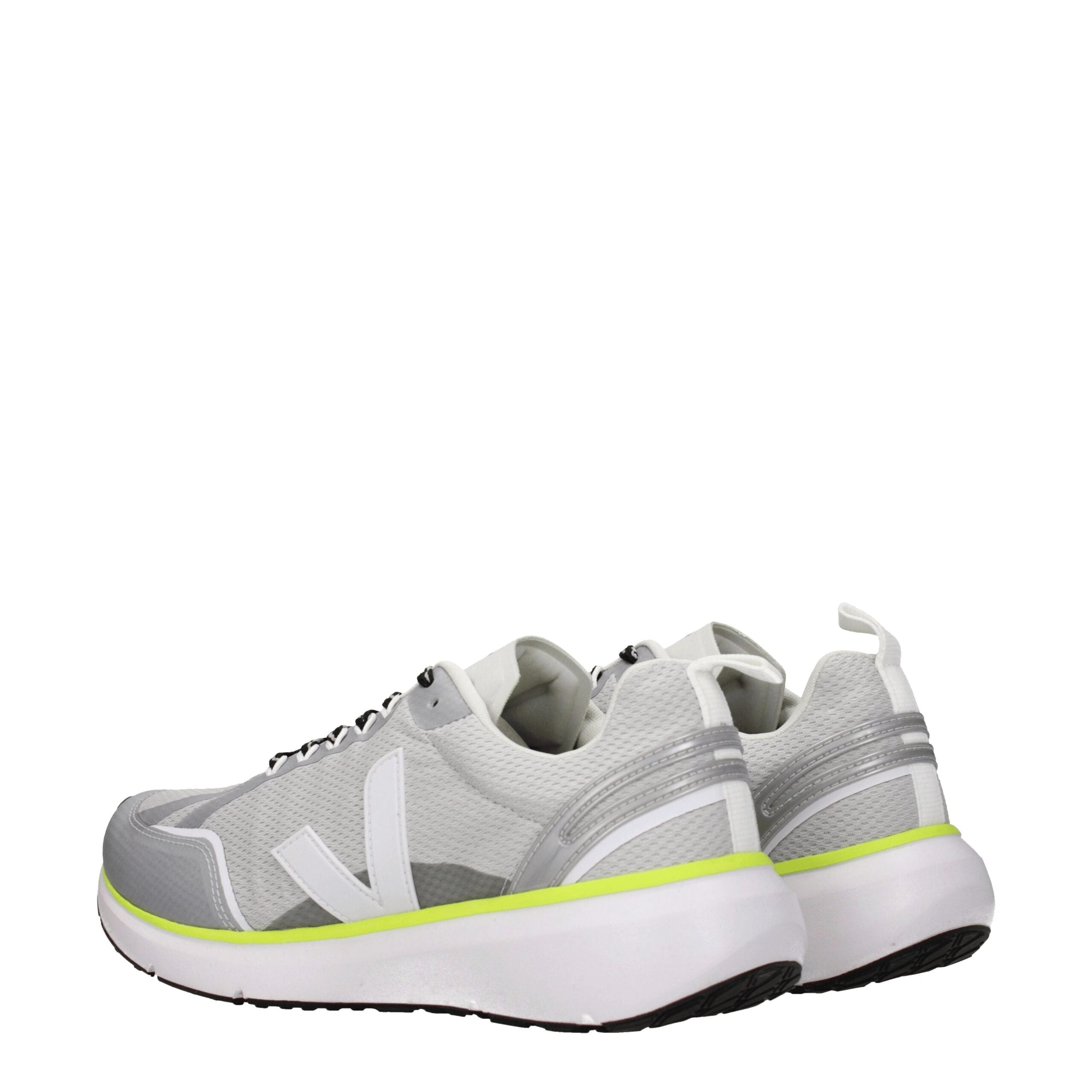 Gray Fabric Athletic Sneakers
