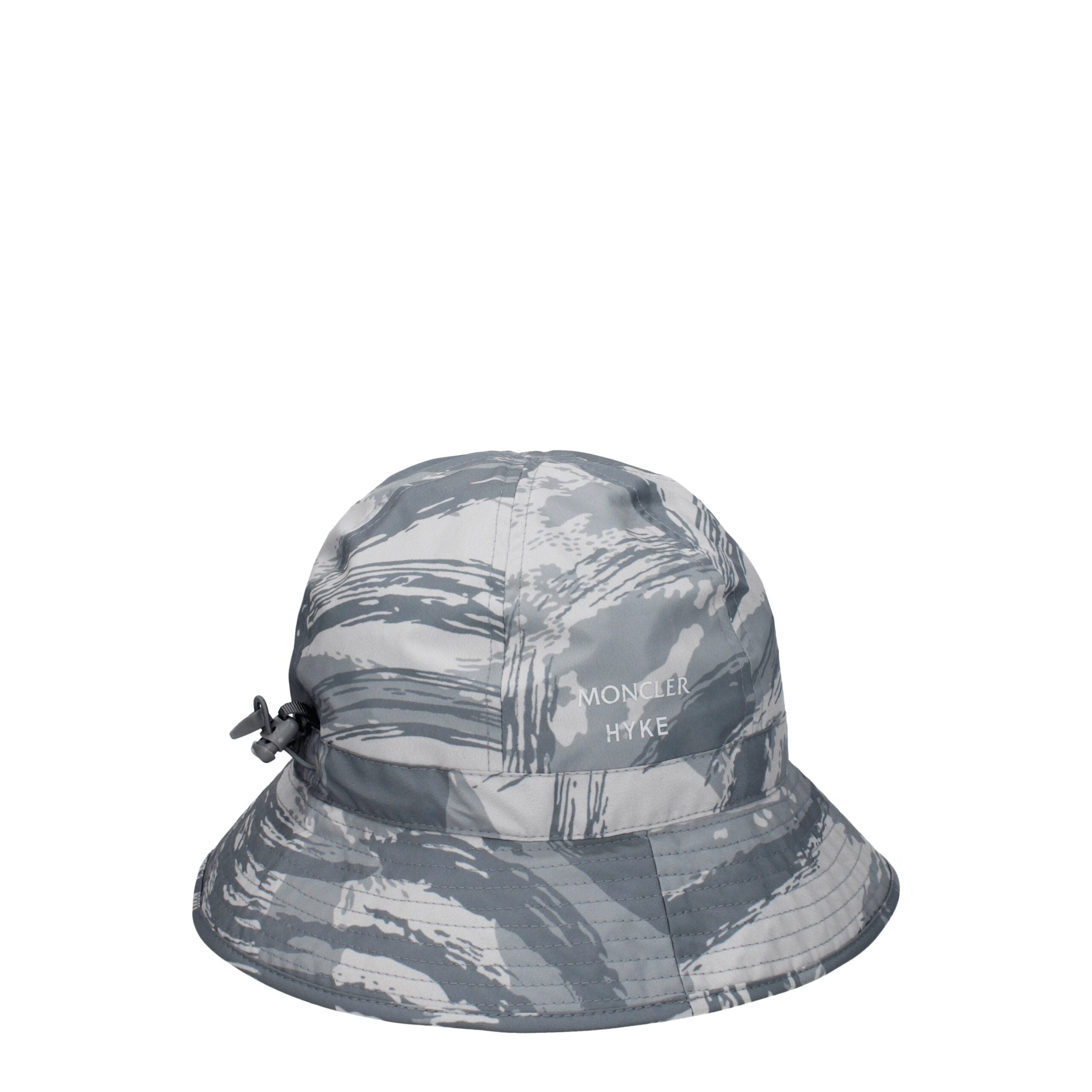 Gray Polyester Bucket Hat