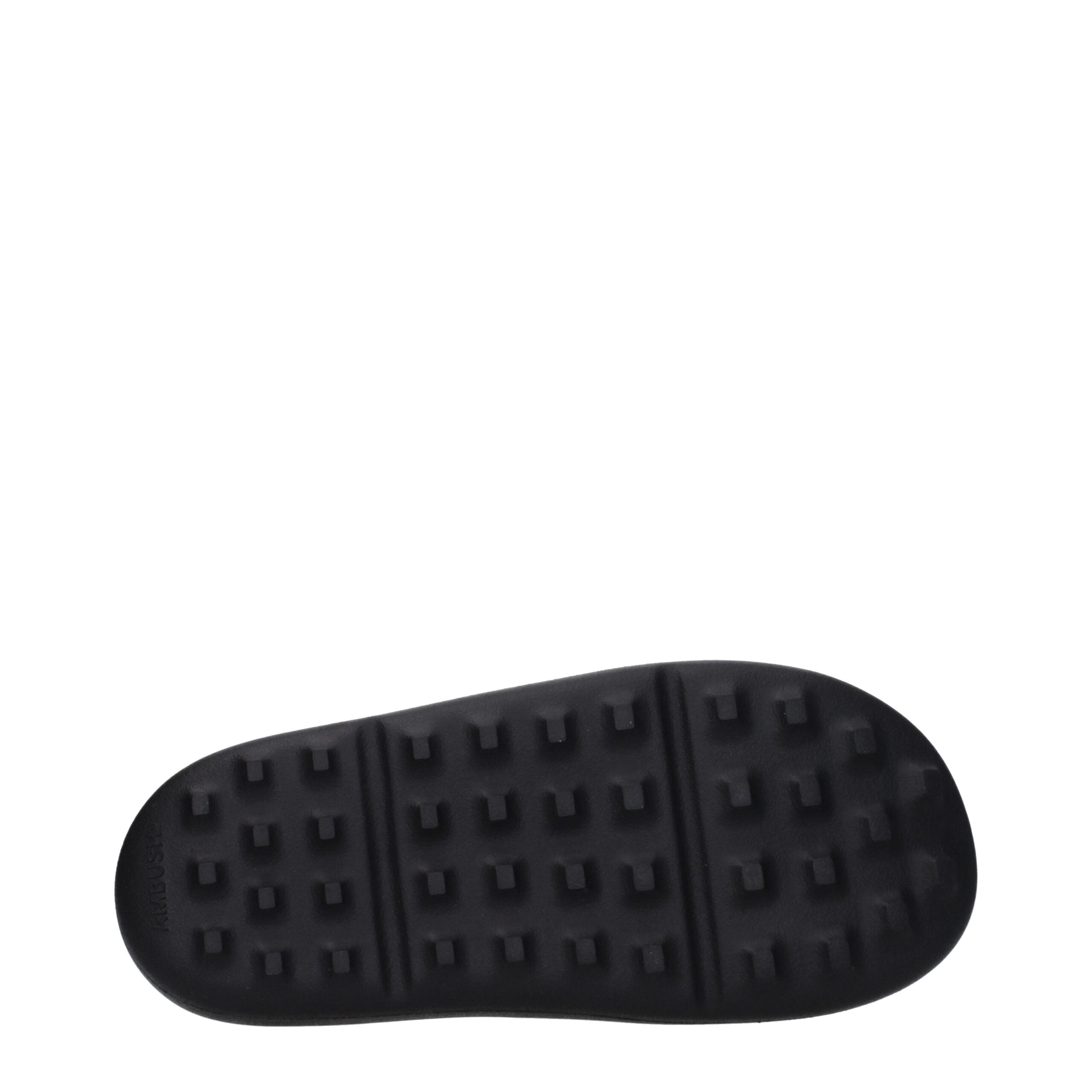 Black Cotton Slippers