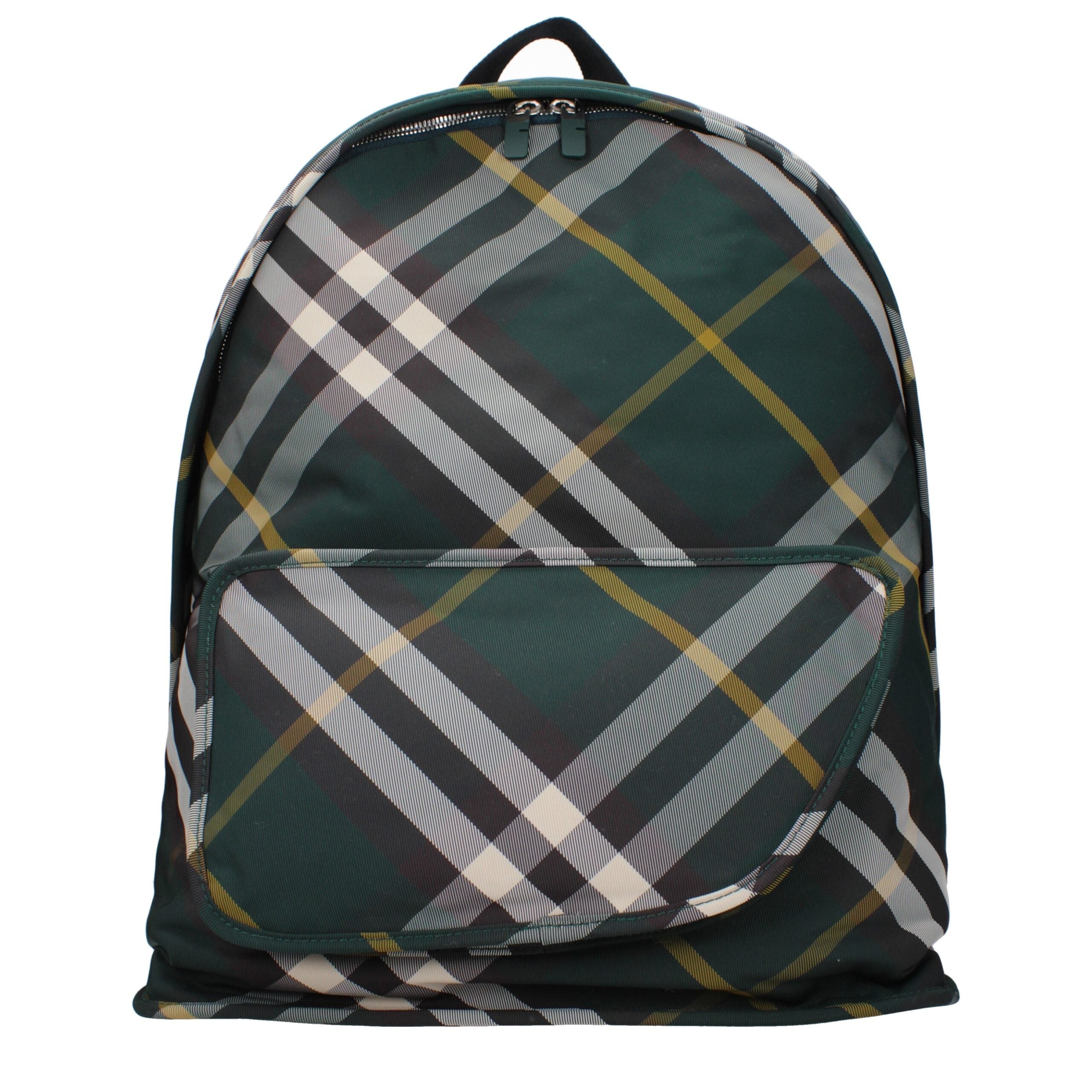 Green Fabric Backpack