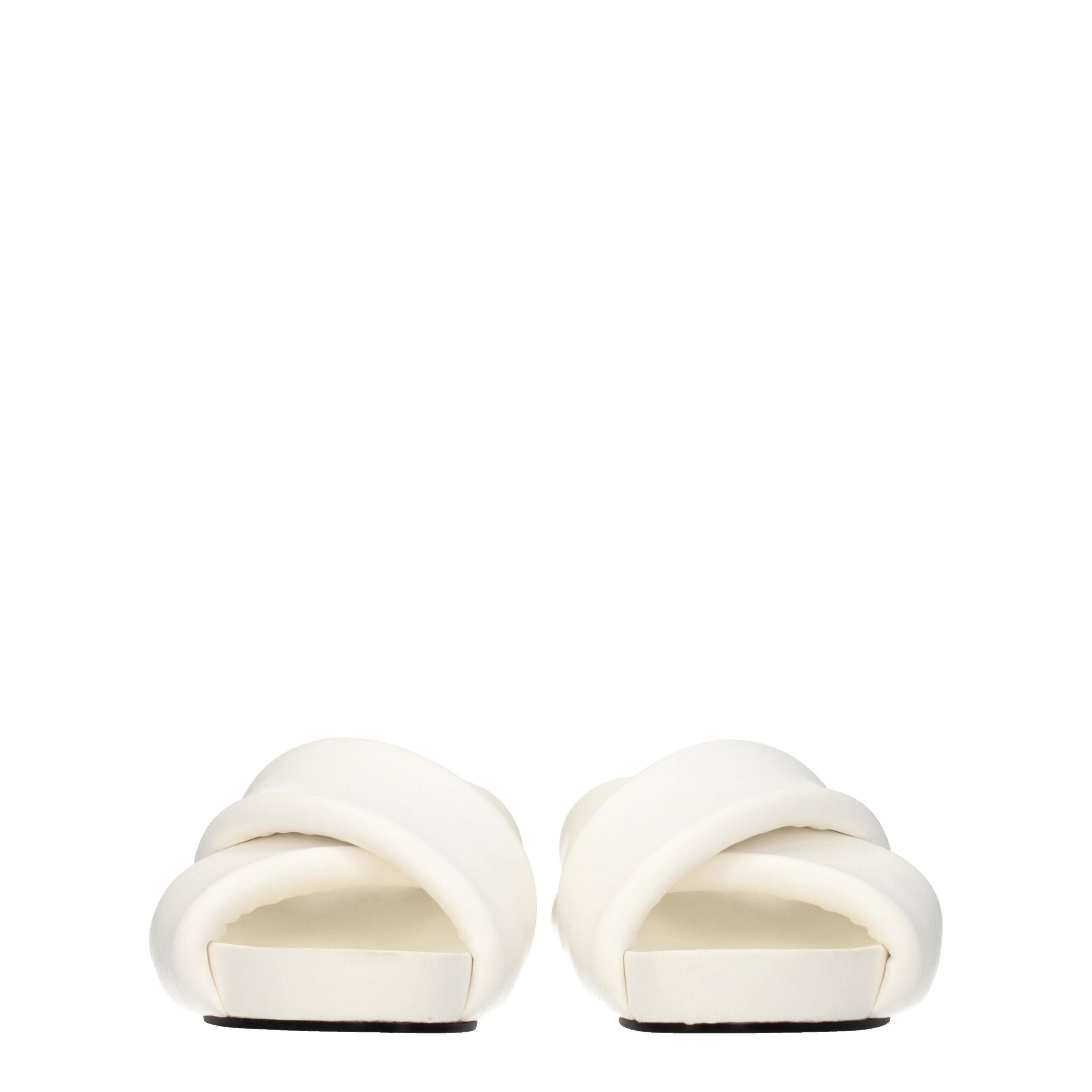 Blue Leather Slippers