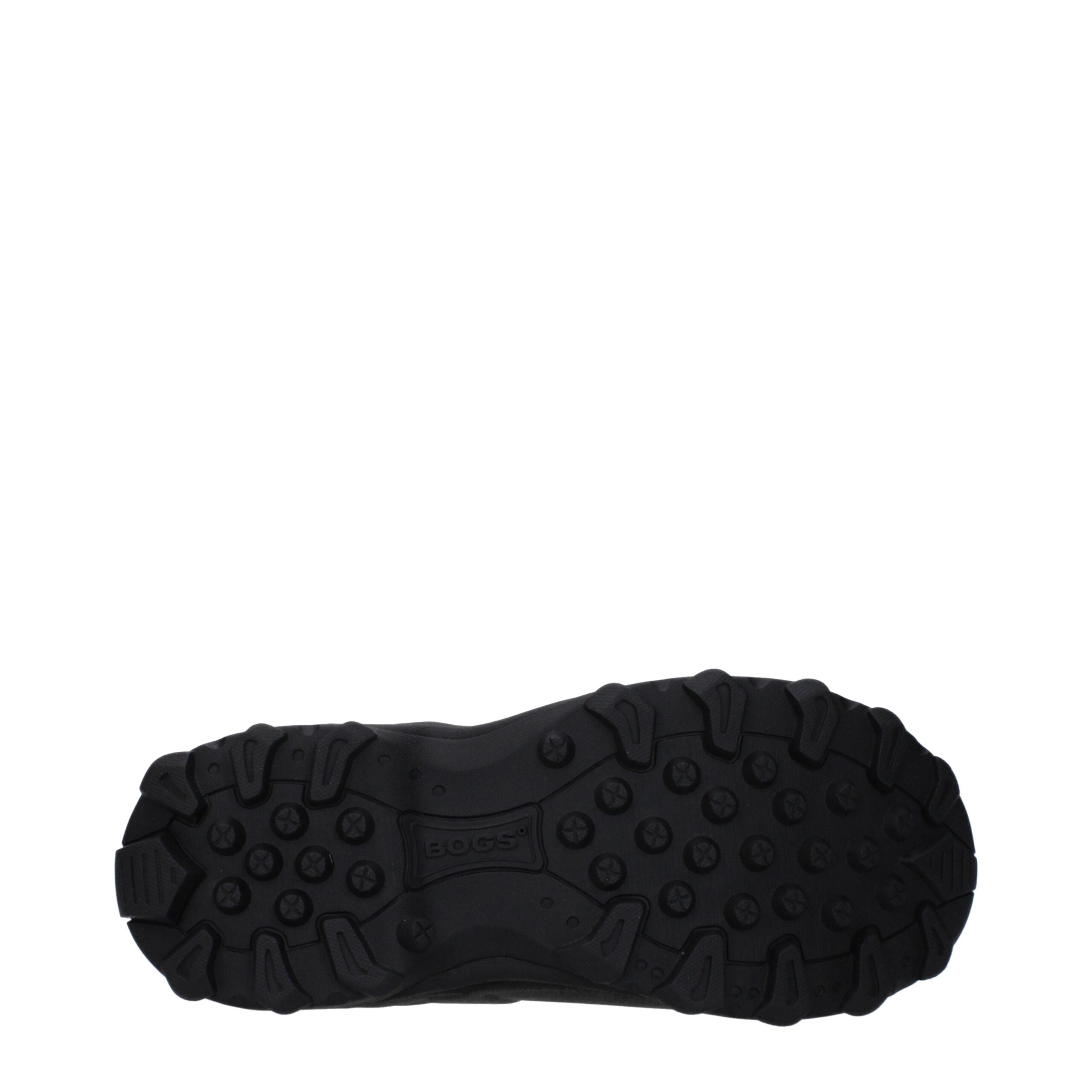 Black Cotton Ankle Boots