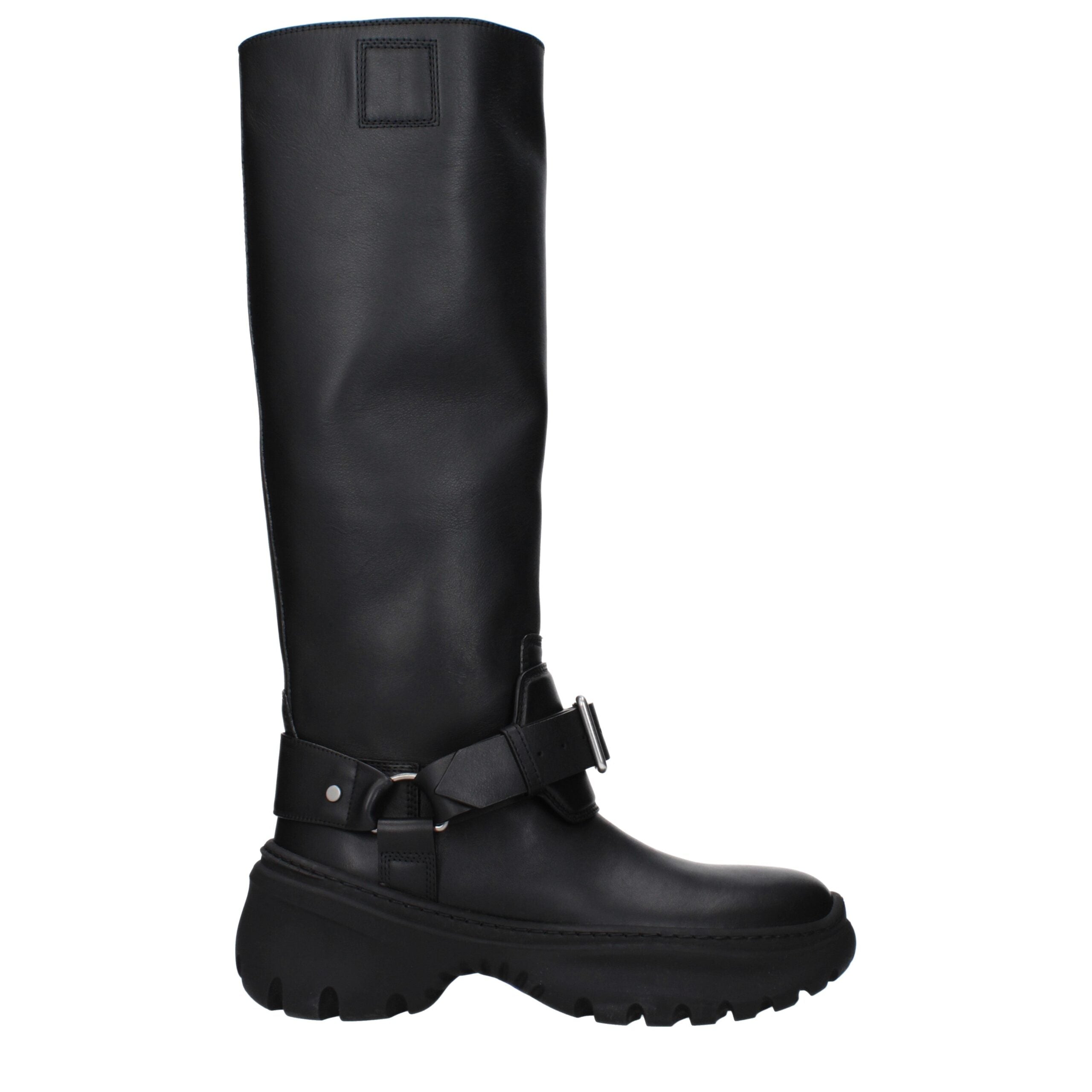 Black Leather Boots