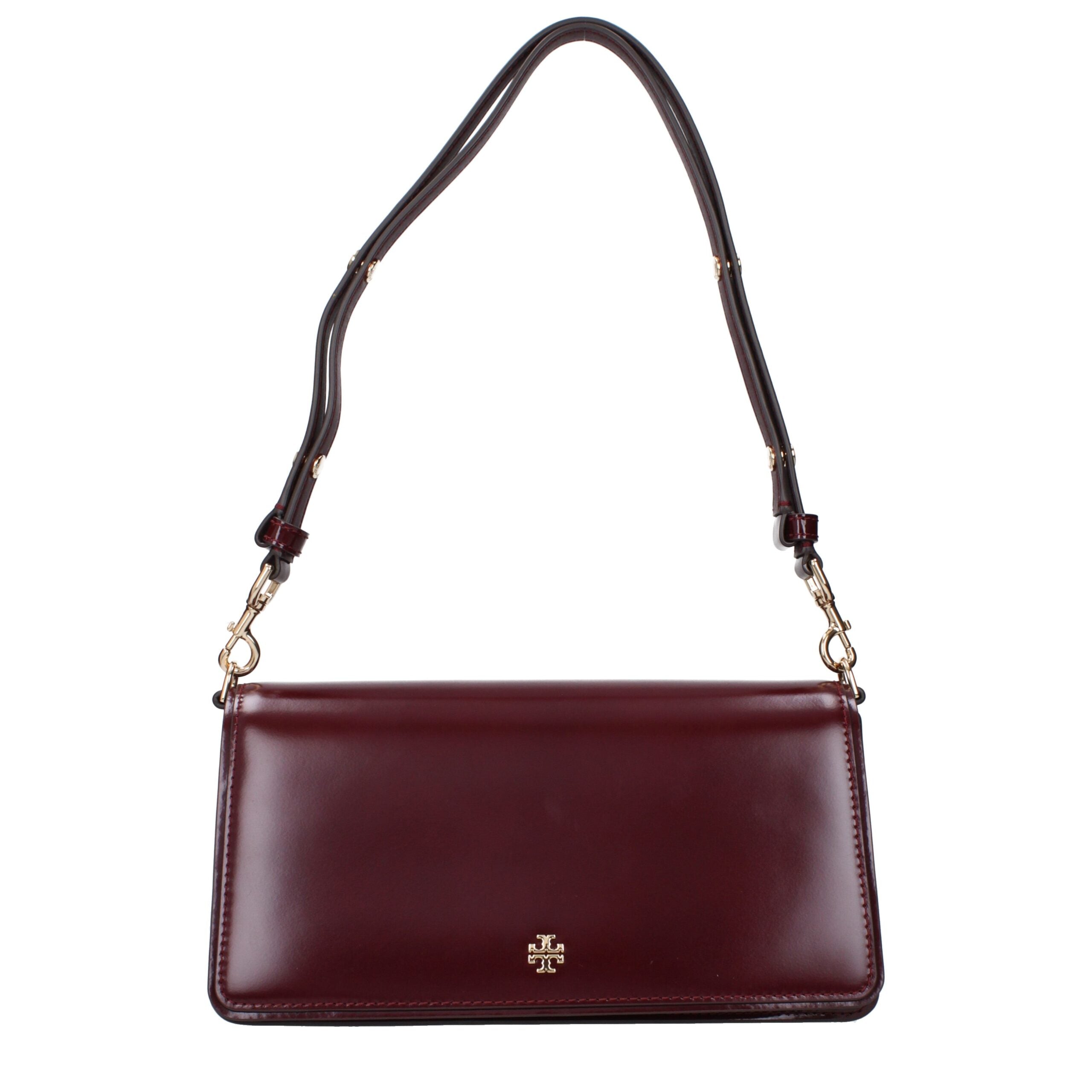 Red Leather Shoulder Bag