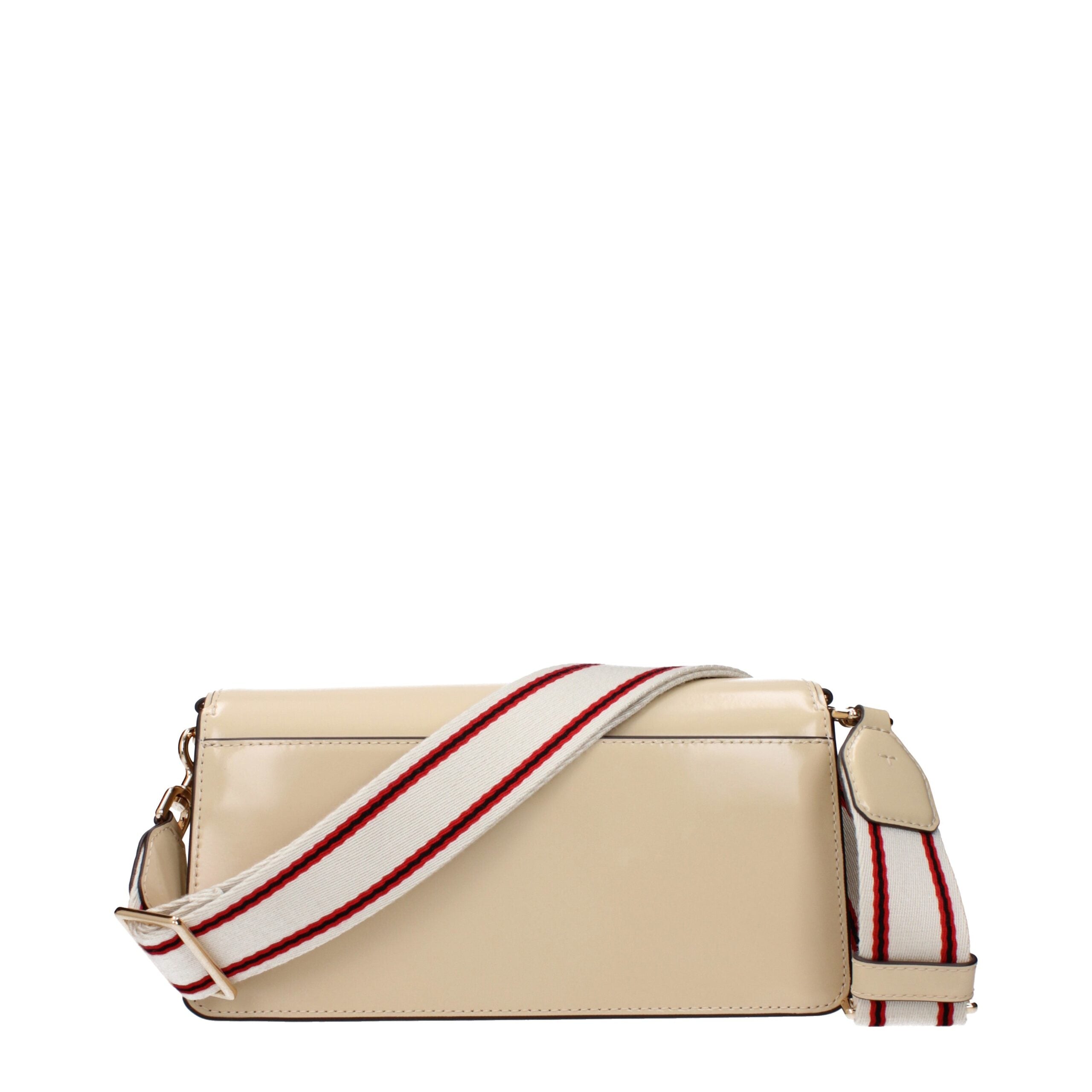 Béžové kožené crossbody kabelky