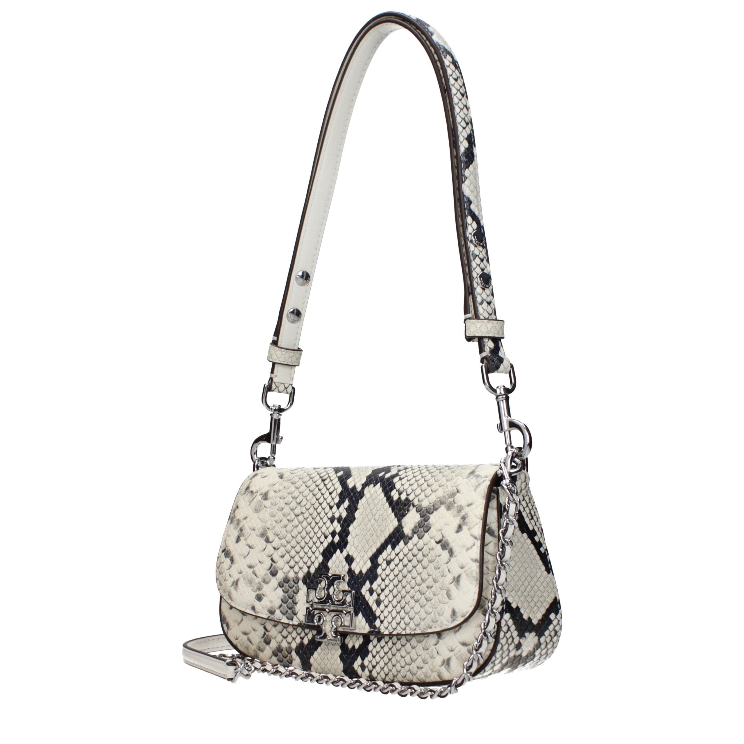 White Leather Shoulder Bag