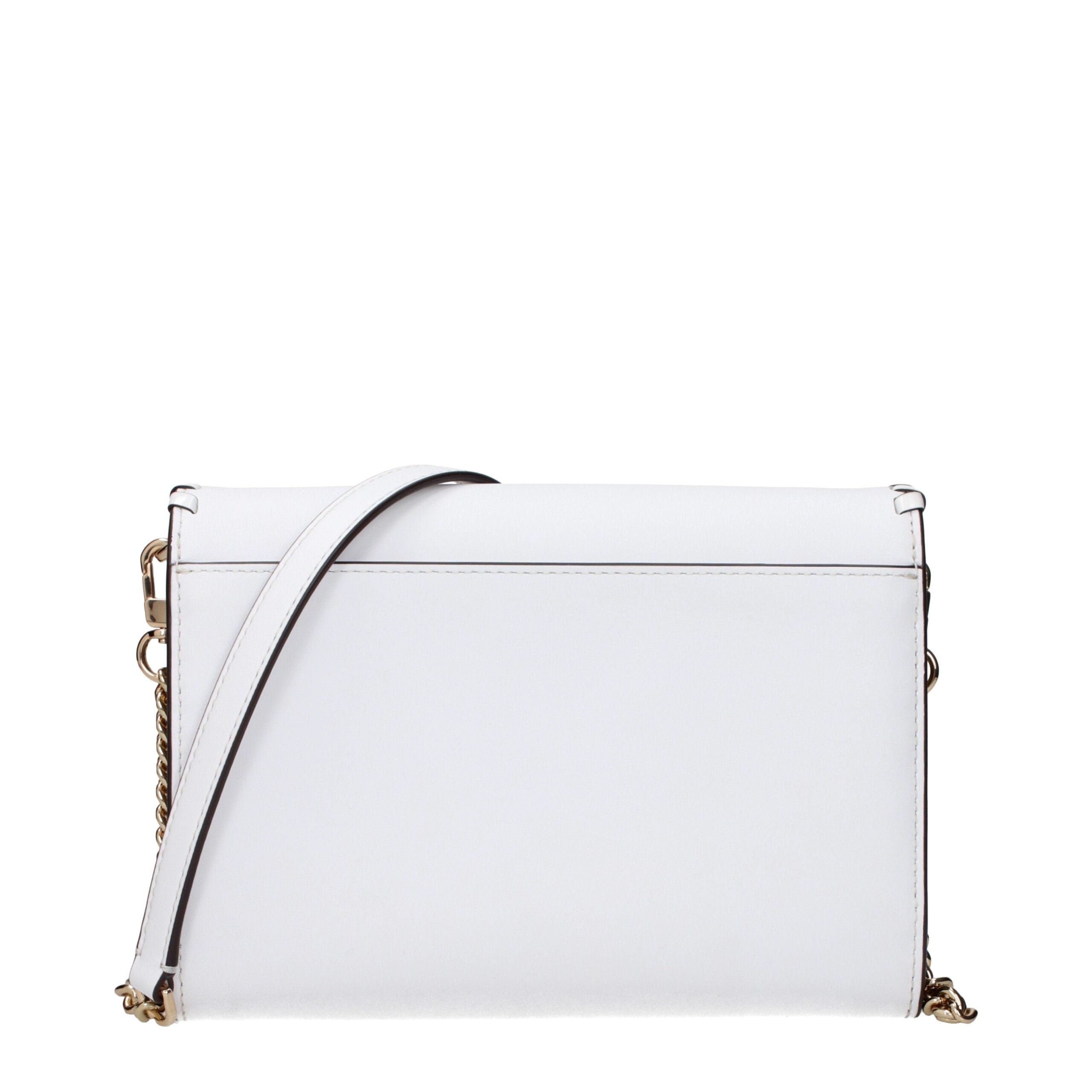 Blue Leather Clutch Bag