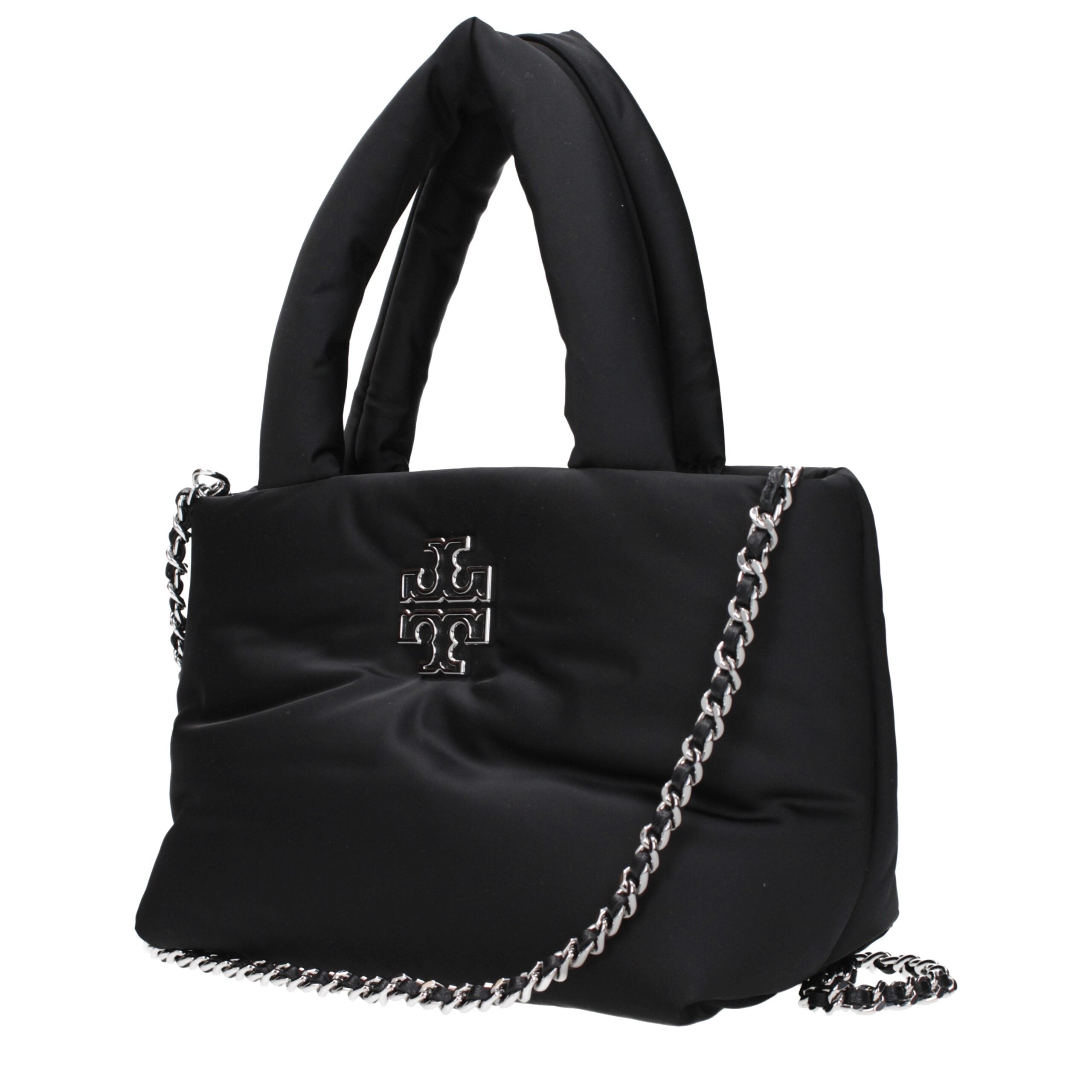 Black Fabric Handbag