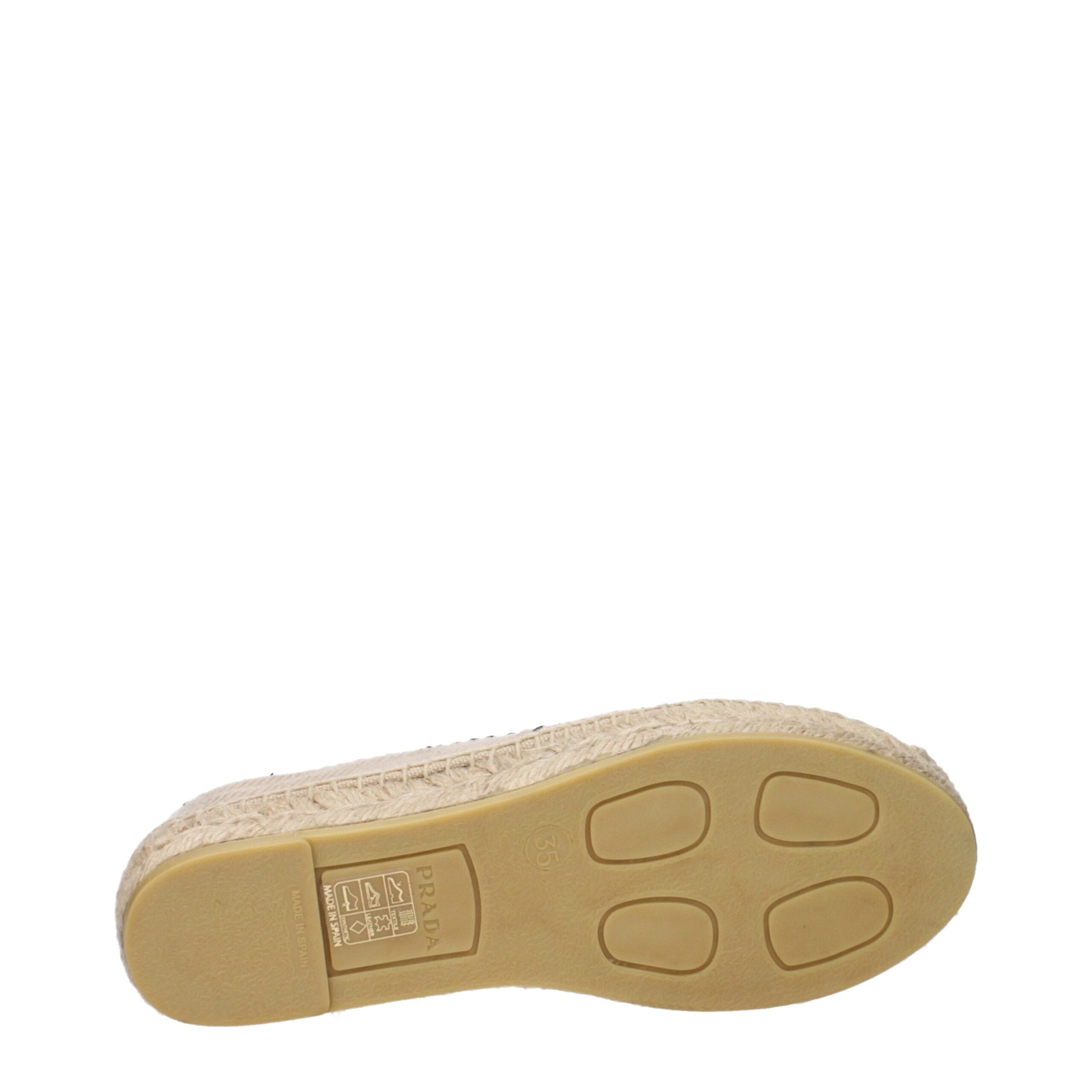 Beige Fabric Espadrilles