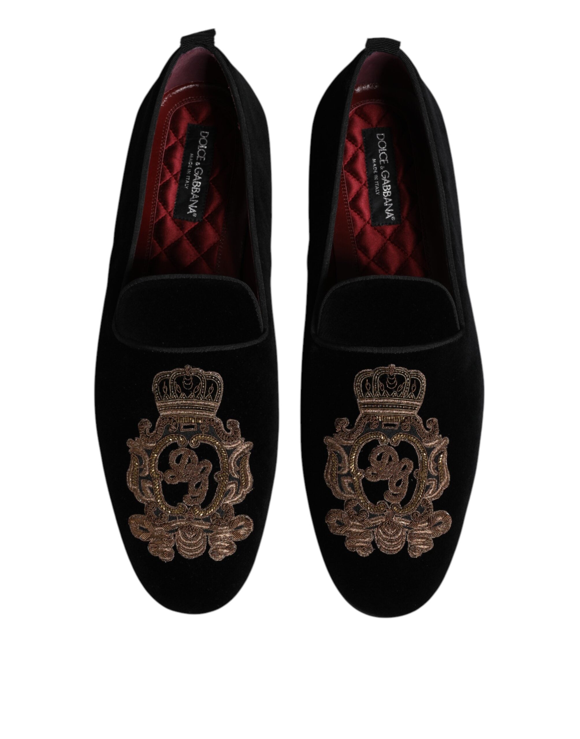Pánské mokasíny Black Velvet Gold Crown