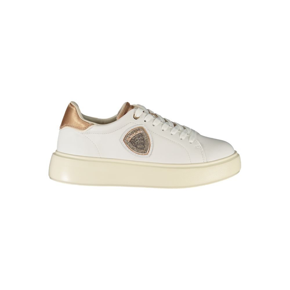 Bianco Poliuretano Donna Sneaker