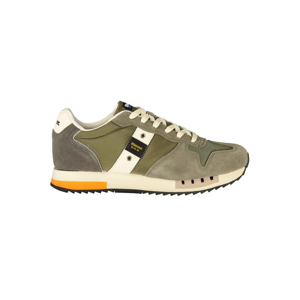 Verde Poliuretano Uomo Sneaker
