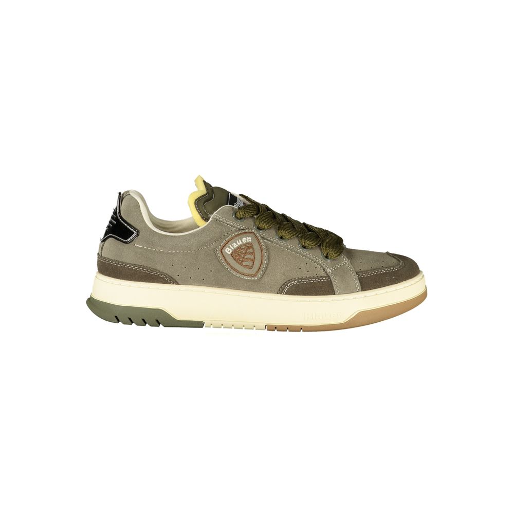 Verde Polyurethane Men Sneaker