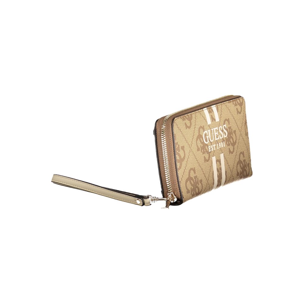 Dámská peněženka z polyethylenu béžové barvy