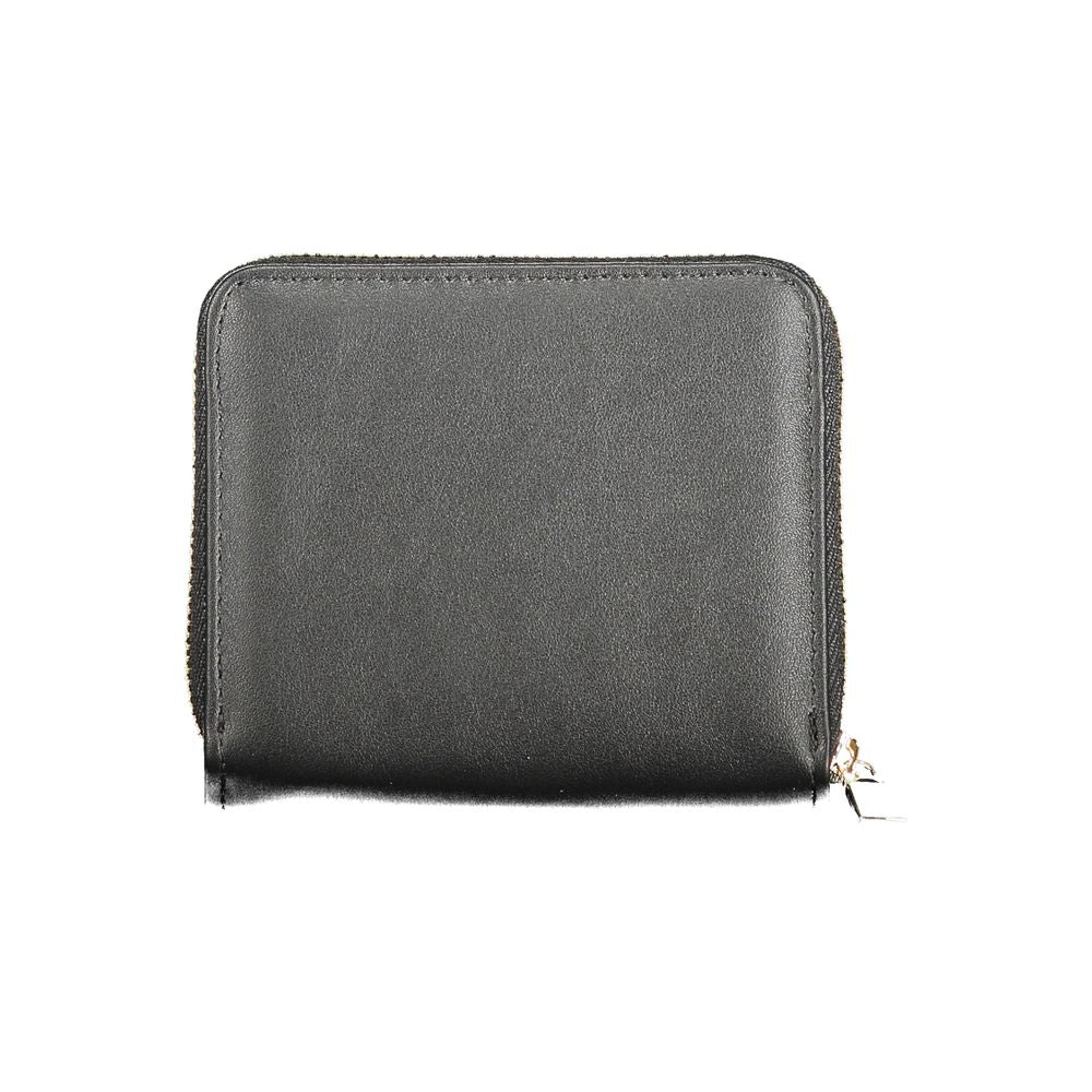 Black Polyethylene Women Wallet