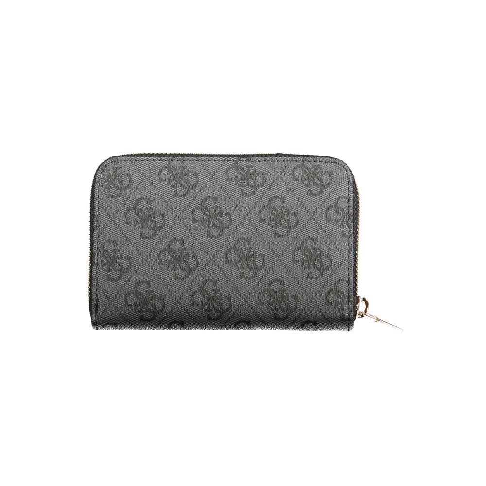 Black Polyethylene Women Wallet