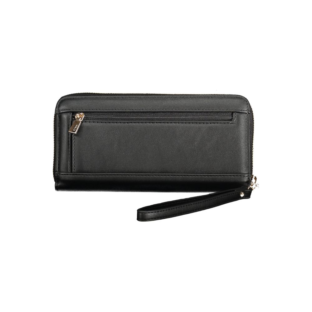 Black Polyethylene Women Wallet