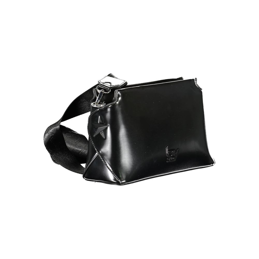 Nero Polyurethane Women Handbag