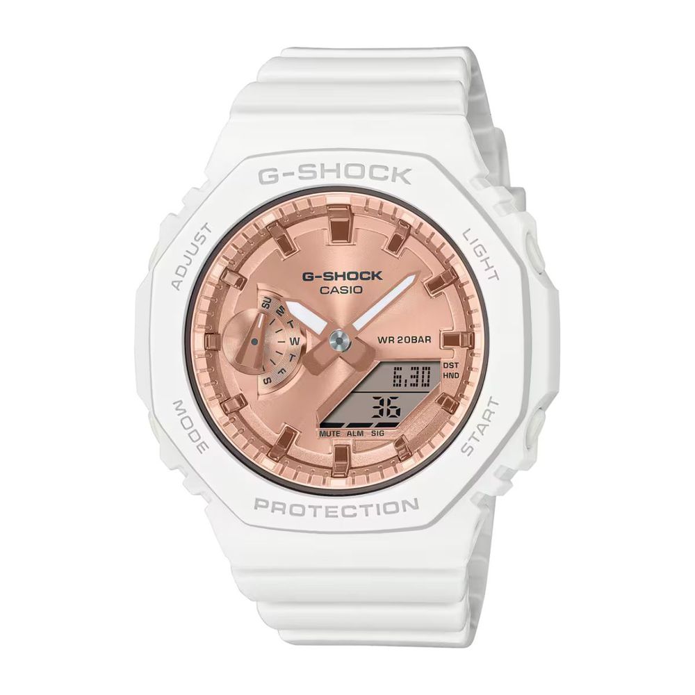 White Resin Sport Watch