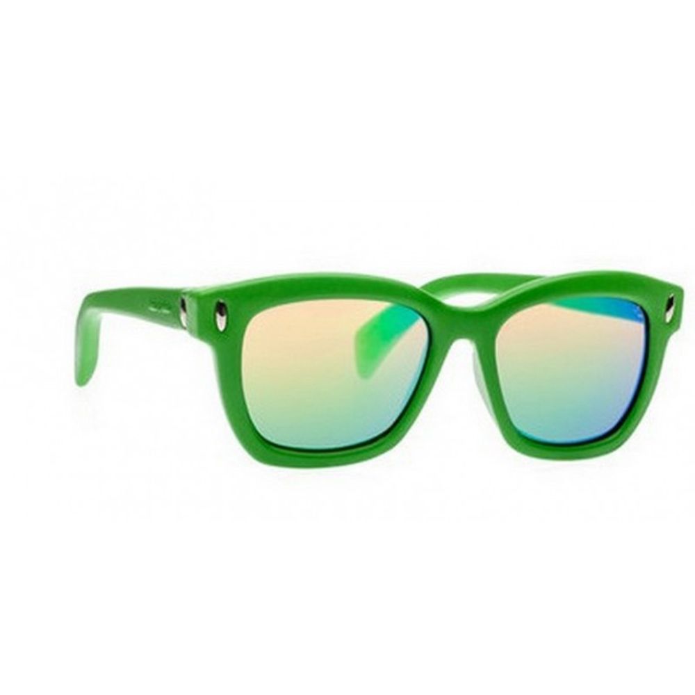 Green Rubber Sunglasses
