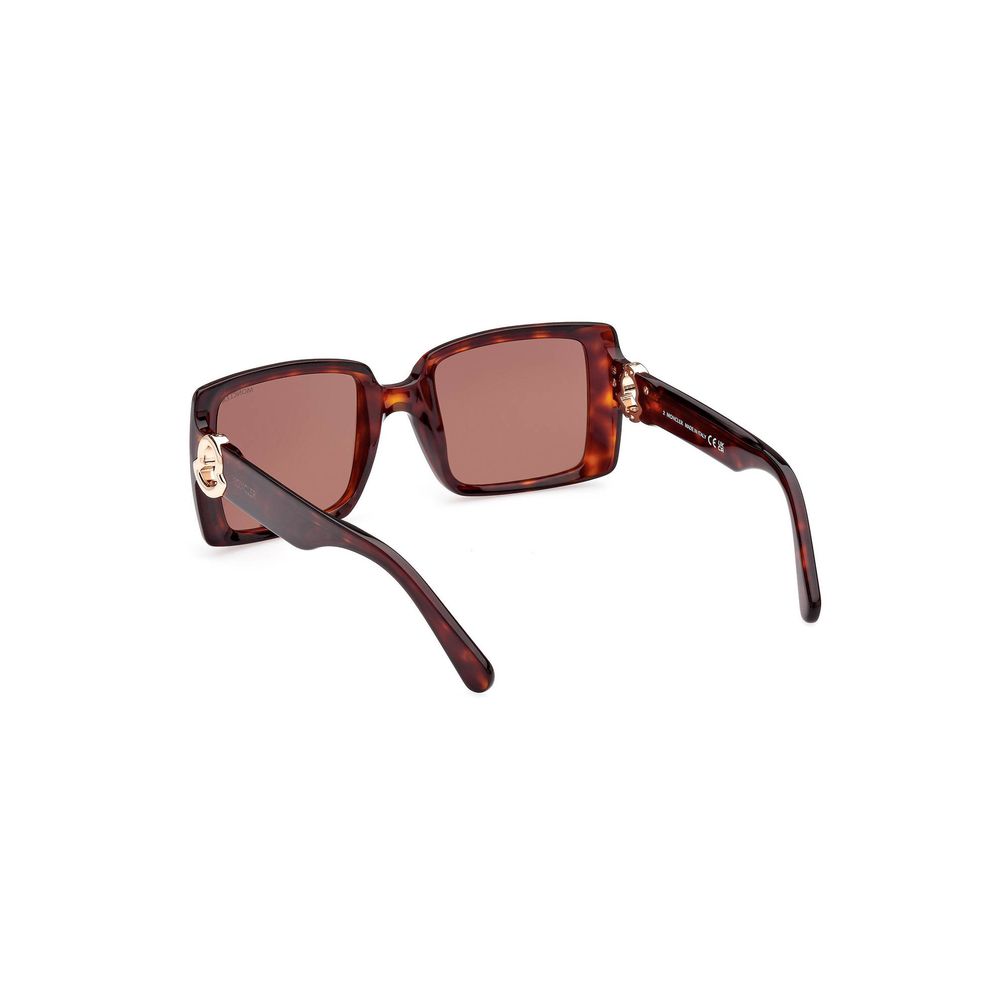 Marrone Pantografato Women Sunglasses