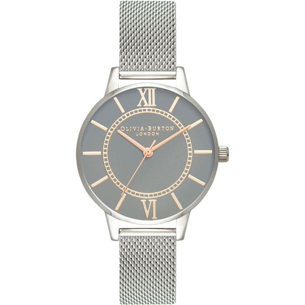 Silver Stainless Steel Dress Watch