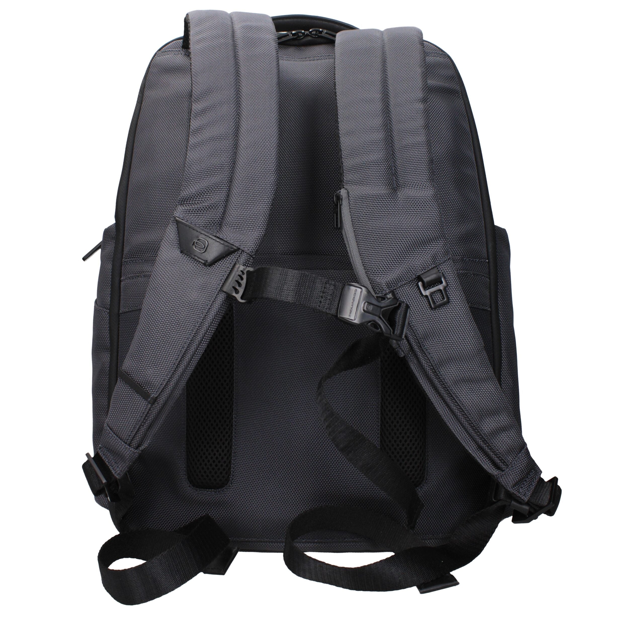 Gray Nylon Backpack