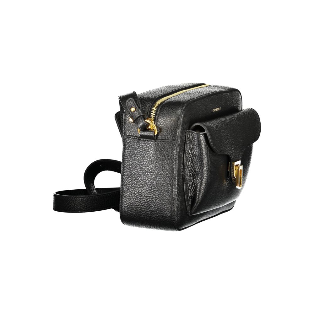Black Leather Women Bag