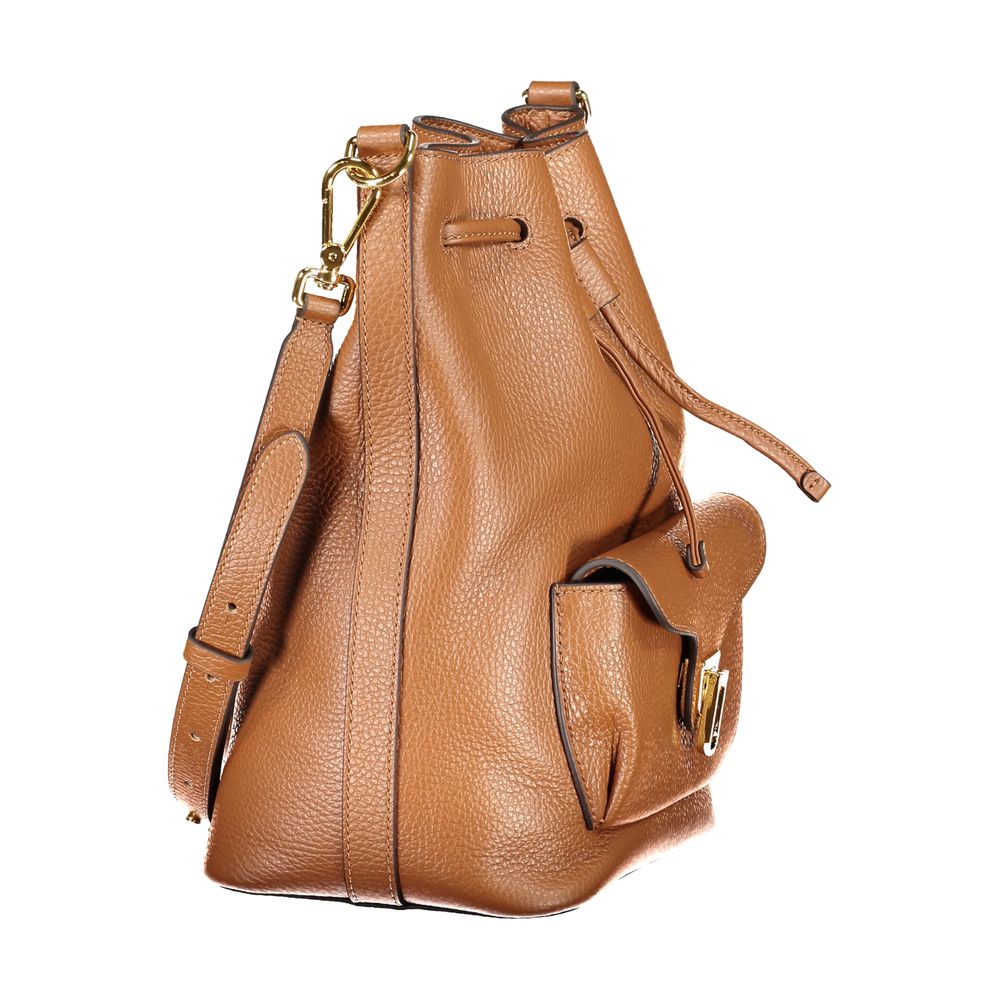 Brown Leather Women Handbag