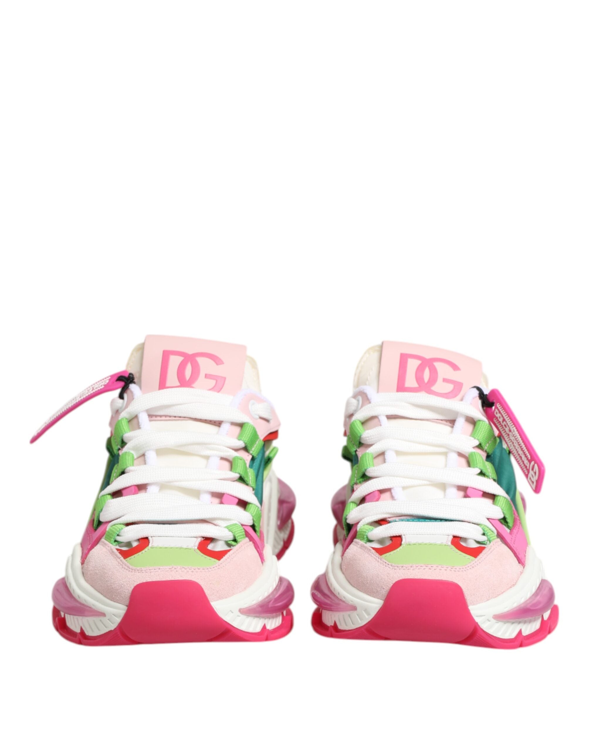 Multicolor Leather Airmaster Low Top Sneaker Shoes